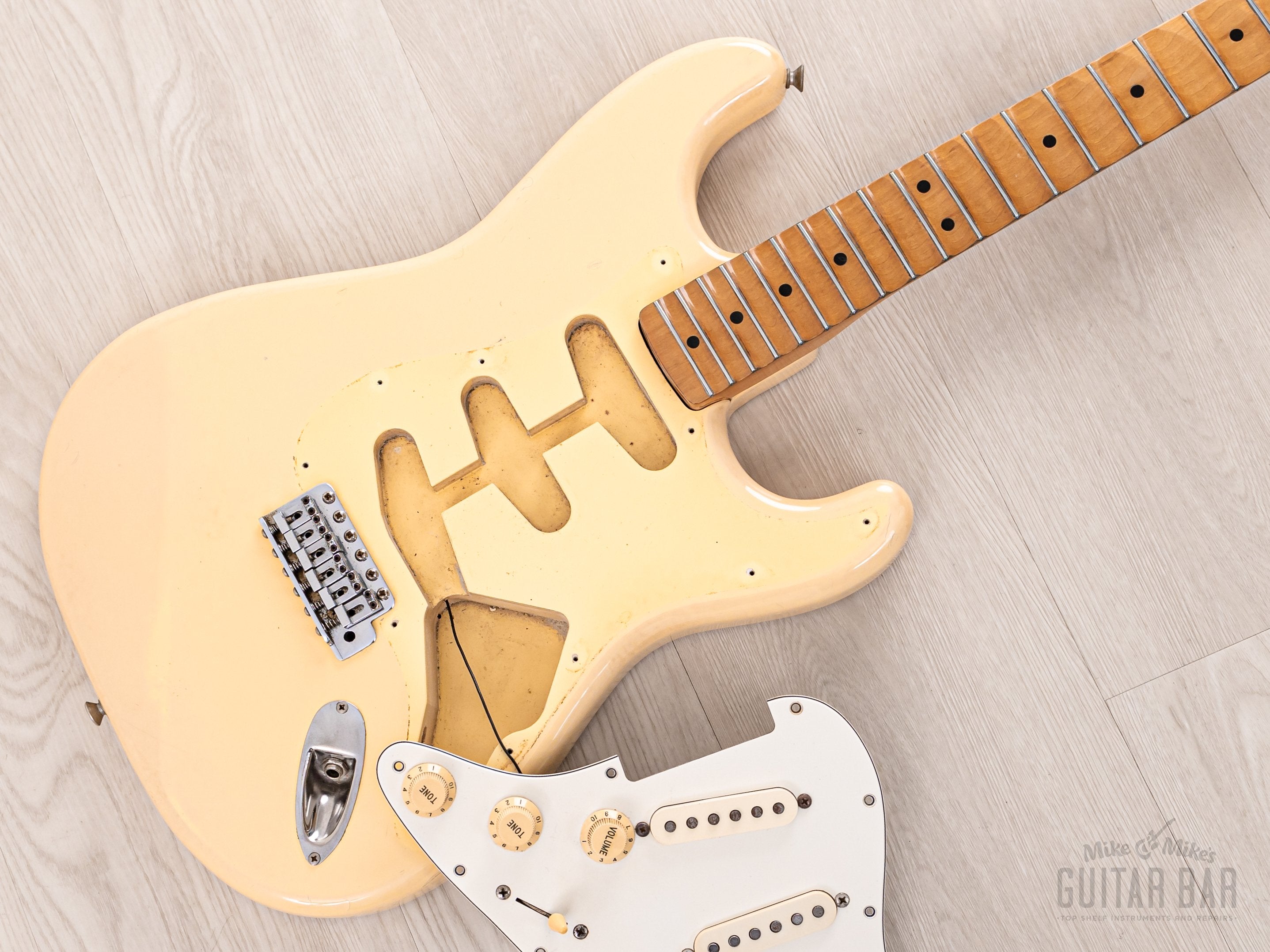 1988 Fender '72 Stratocaster ST72-75SC Scalloped Board Pre-Yngwie Malmsteen w/ DiMarzio, Japan MIJ Fujigen