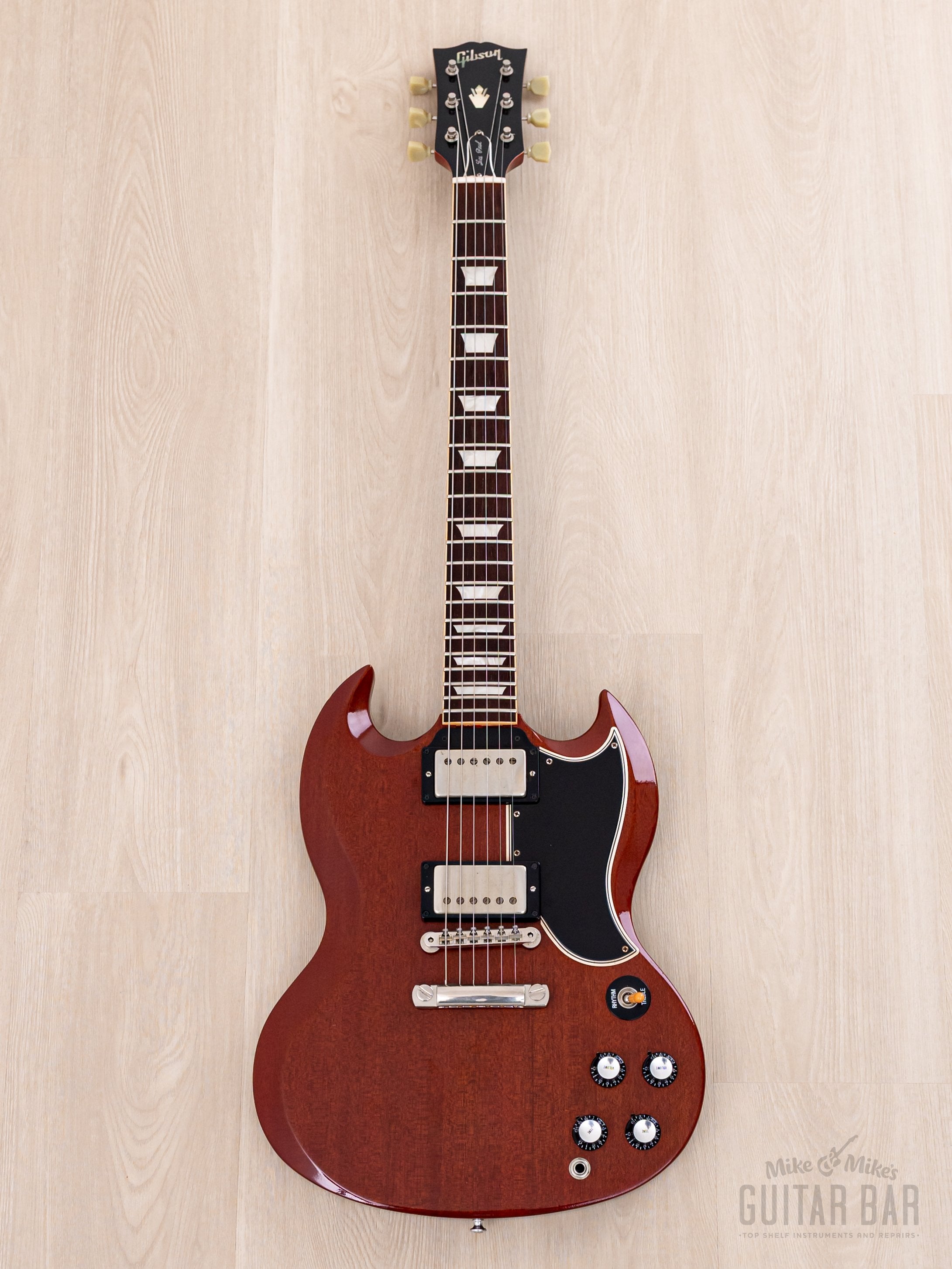 2008 Gibson Custom Shop Historic VOS ‘61 Les Paul SG Standard Heritage Cherry w/ Duncan Antiquity PAFs, Case & COA