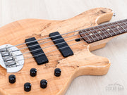 Low angle of body with Bartolini soapbar pickups and controls