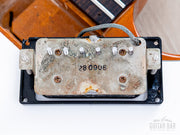 Maxon U-2000 humbucker baseplate close-up