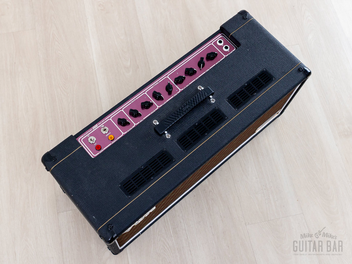 Vox AC30HWH control panel, top angle