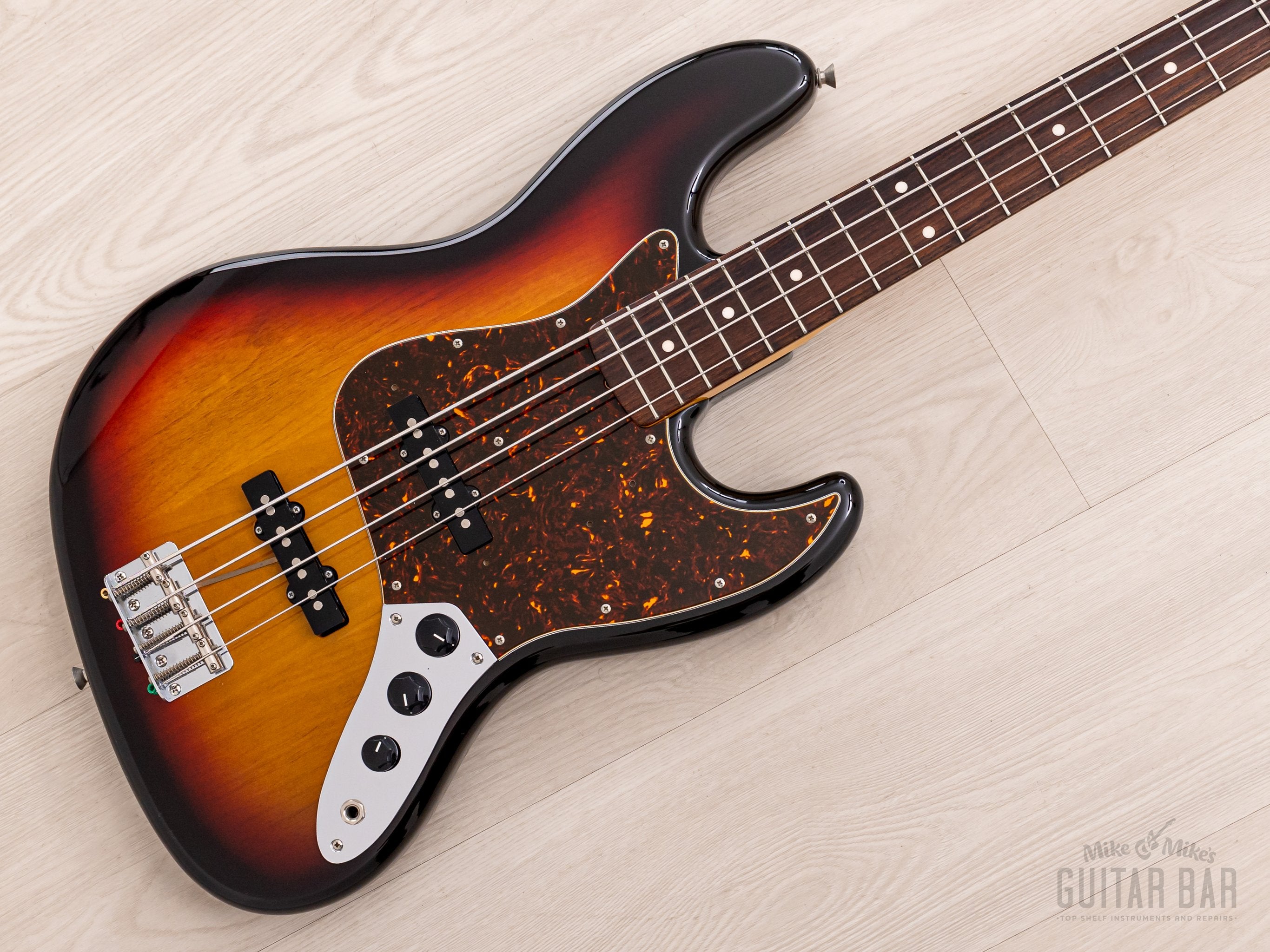 2007 Fender Jazz Bass '62 Vintage Reissue JB62 Sunburst, Japan CIJ