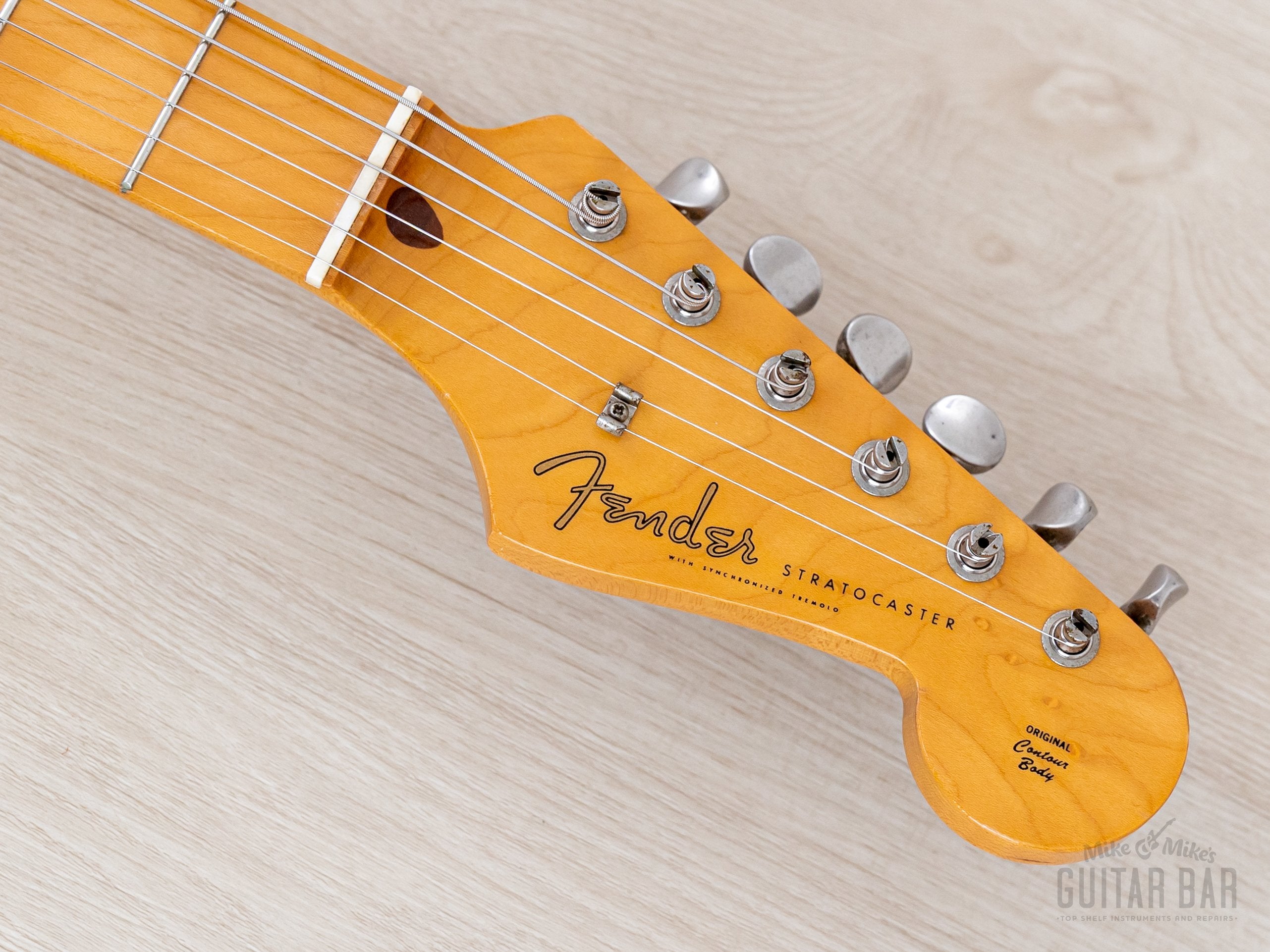 1987 Fender Stratocaster '57 Vintage Reissue ST57-55 Sunburst 100% Ori