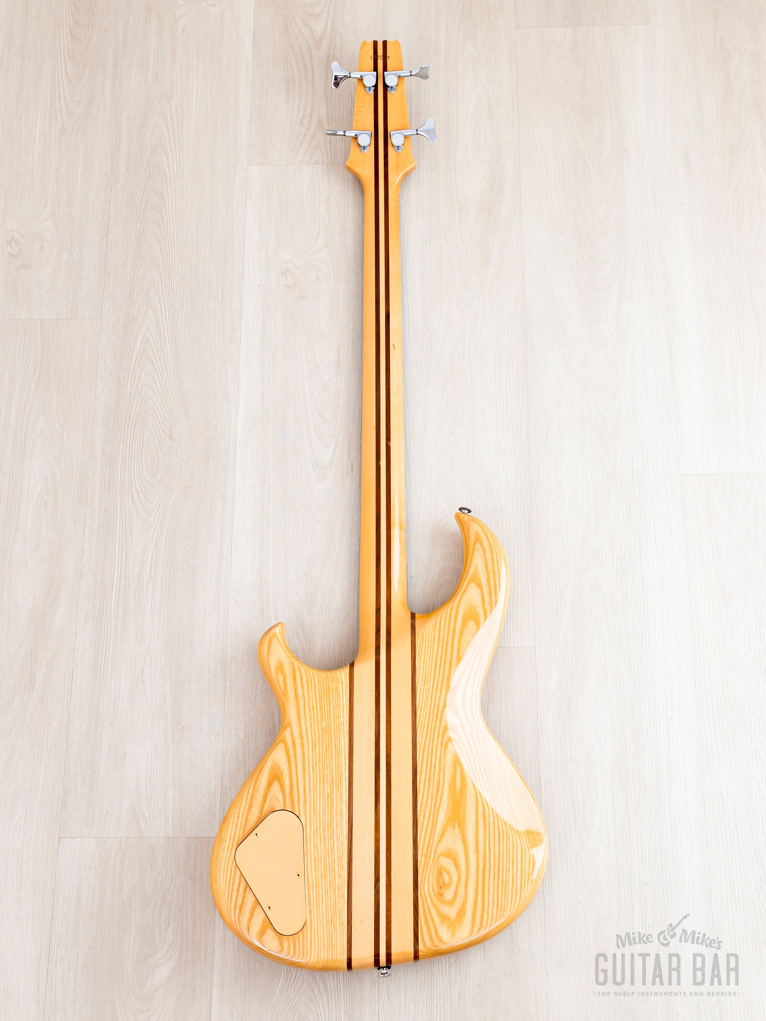1981 Aria Pro II SB-700 Vintage Neck Through Bass Natural, Japan Matsu