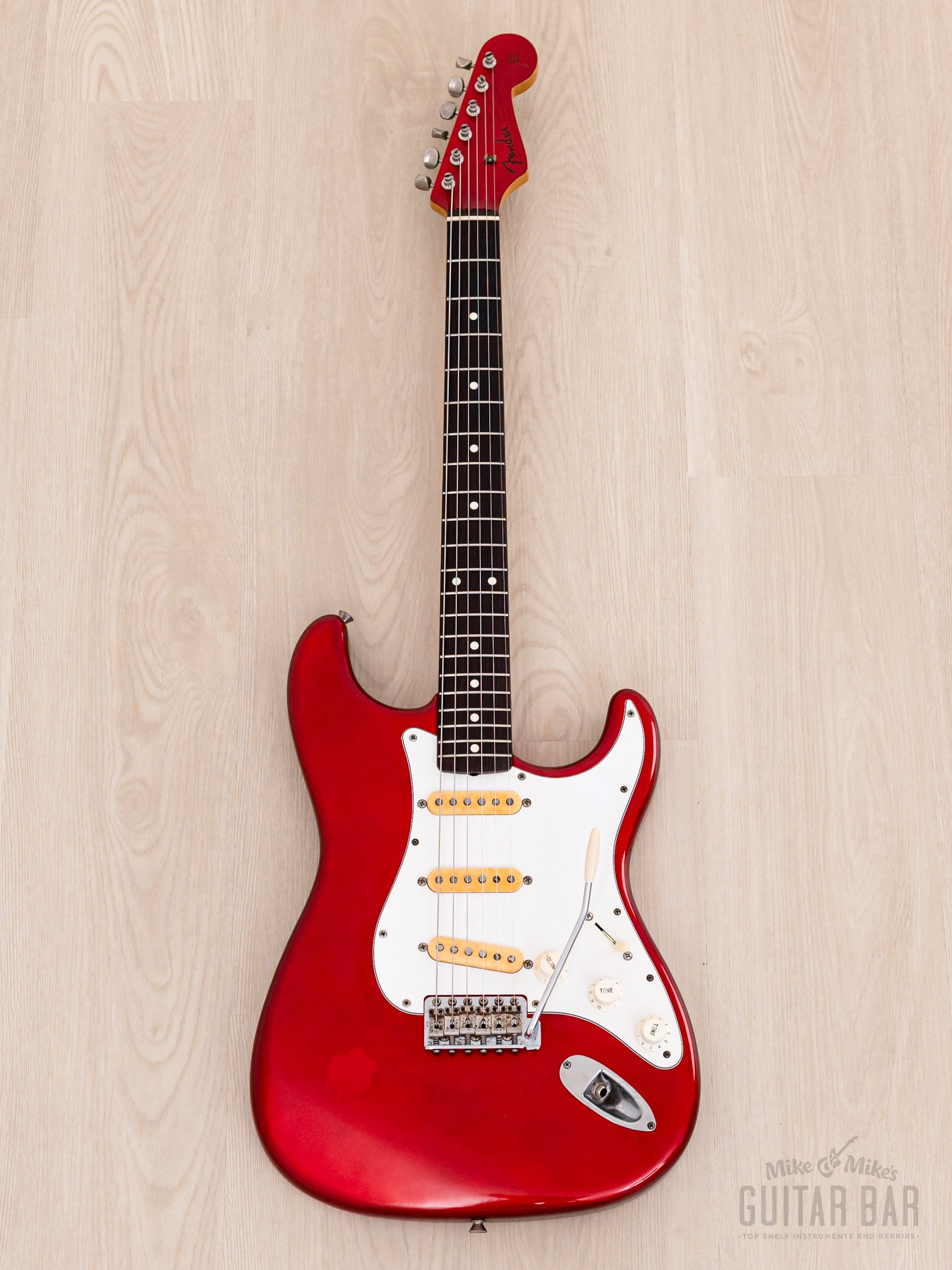 1991 Fender Order Made Stratocaster '62 Vintage Reissue Candy Apple Re