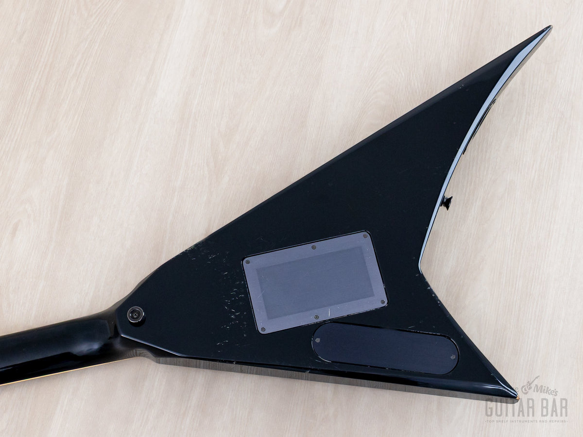 1991 Grover Jackson Dan Spitz Rhoads V back body close-up