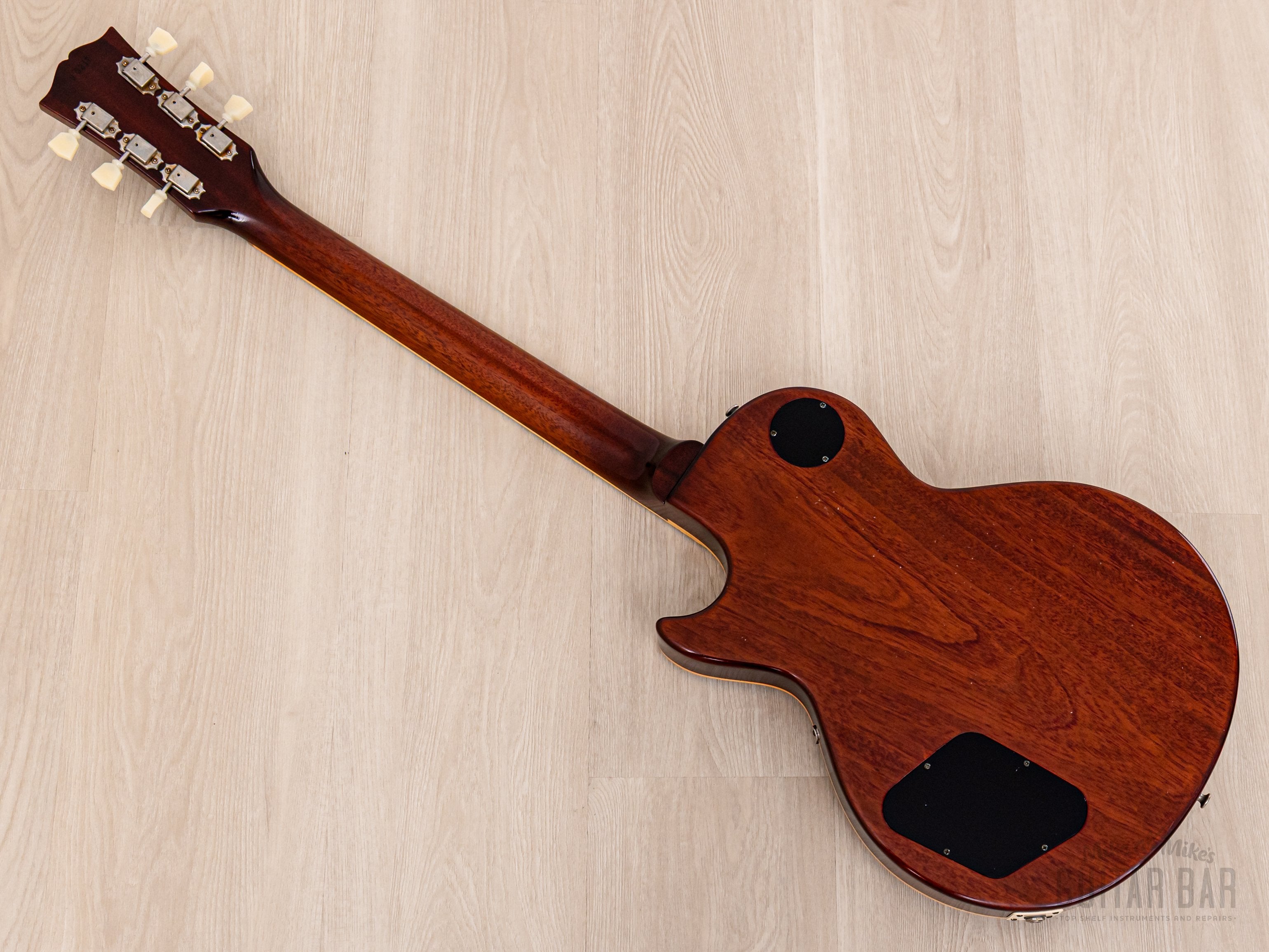 2022 Tom Bartlett 1959 Les Paul Standard ‘Burst Replica Amber Sunburst w/ Brazilian Board, Dave Stephens PAFs, Case
