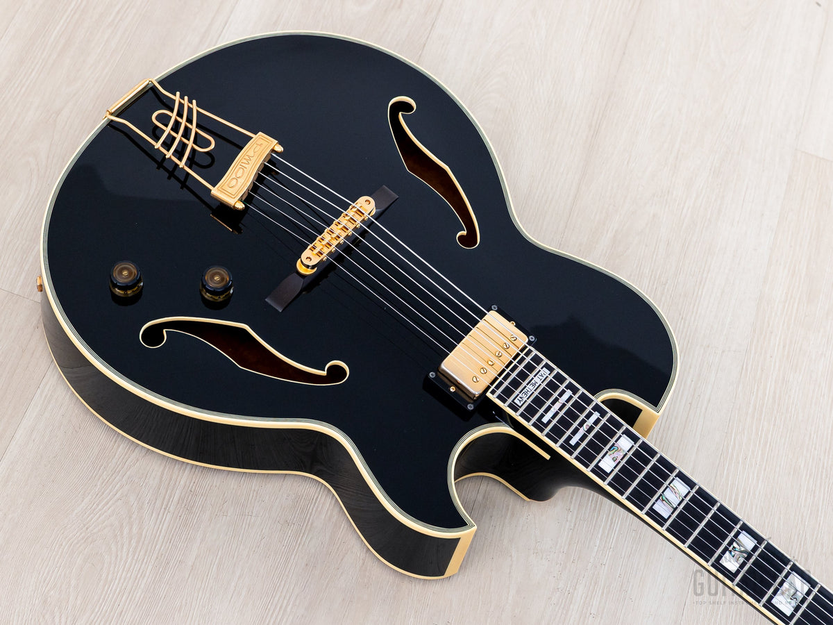 Ibanez PM100 body angled view from treble side
