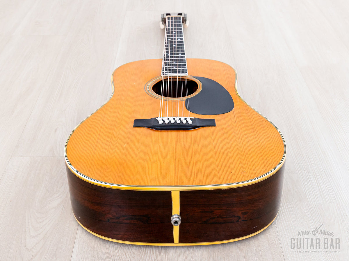 1968 Martin D12-35 12-string - lower bout end