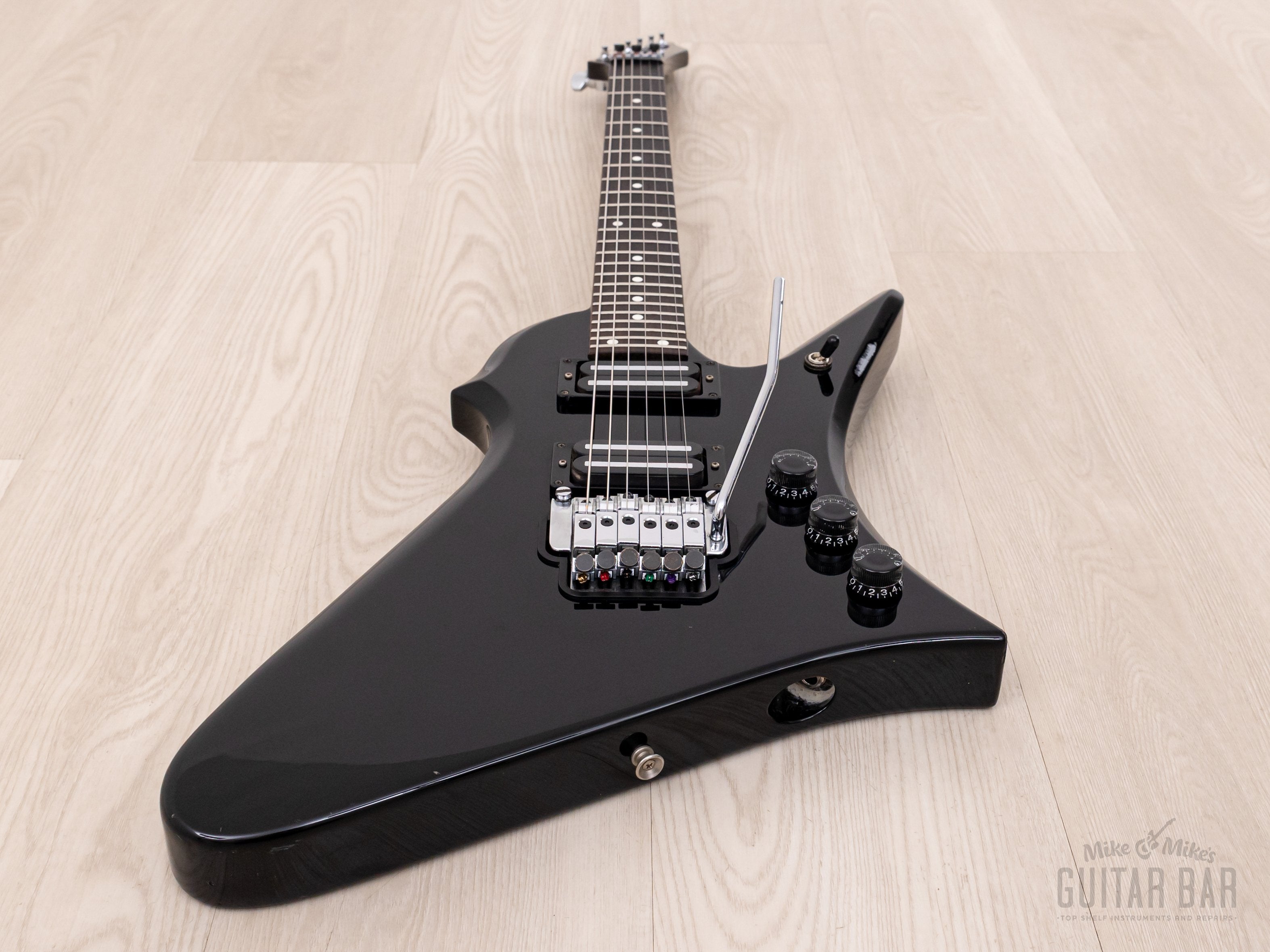1988 Yamaha HR-III Vintage Guitar Black, Kyoji Yamamoto Bow Wow