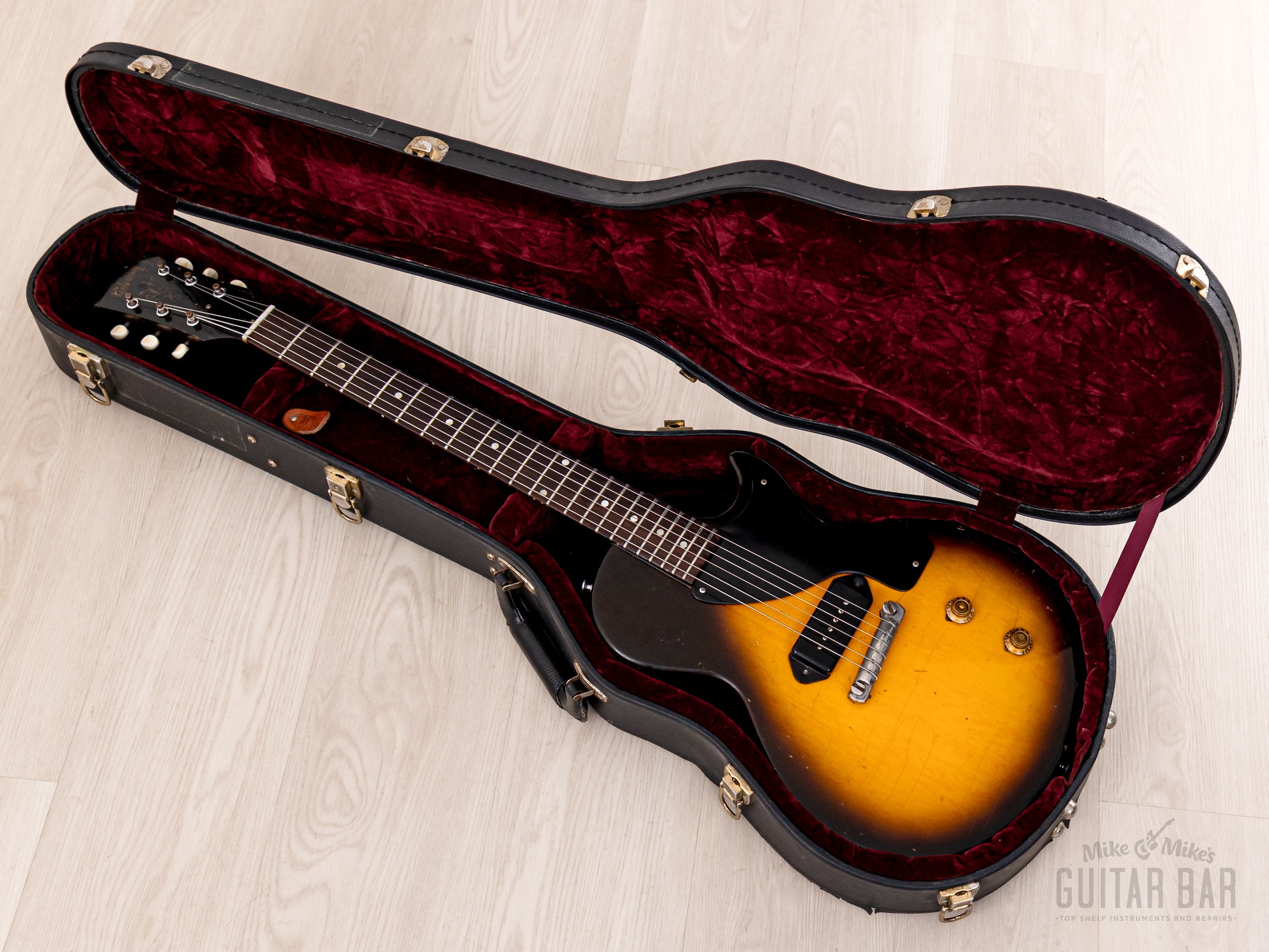 1957 Gibson Les Paul Junior Vintage Guitar Sunburst w/ Case