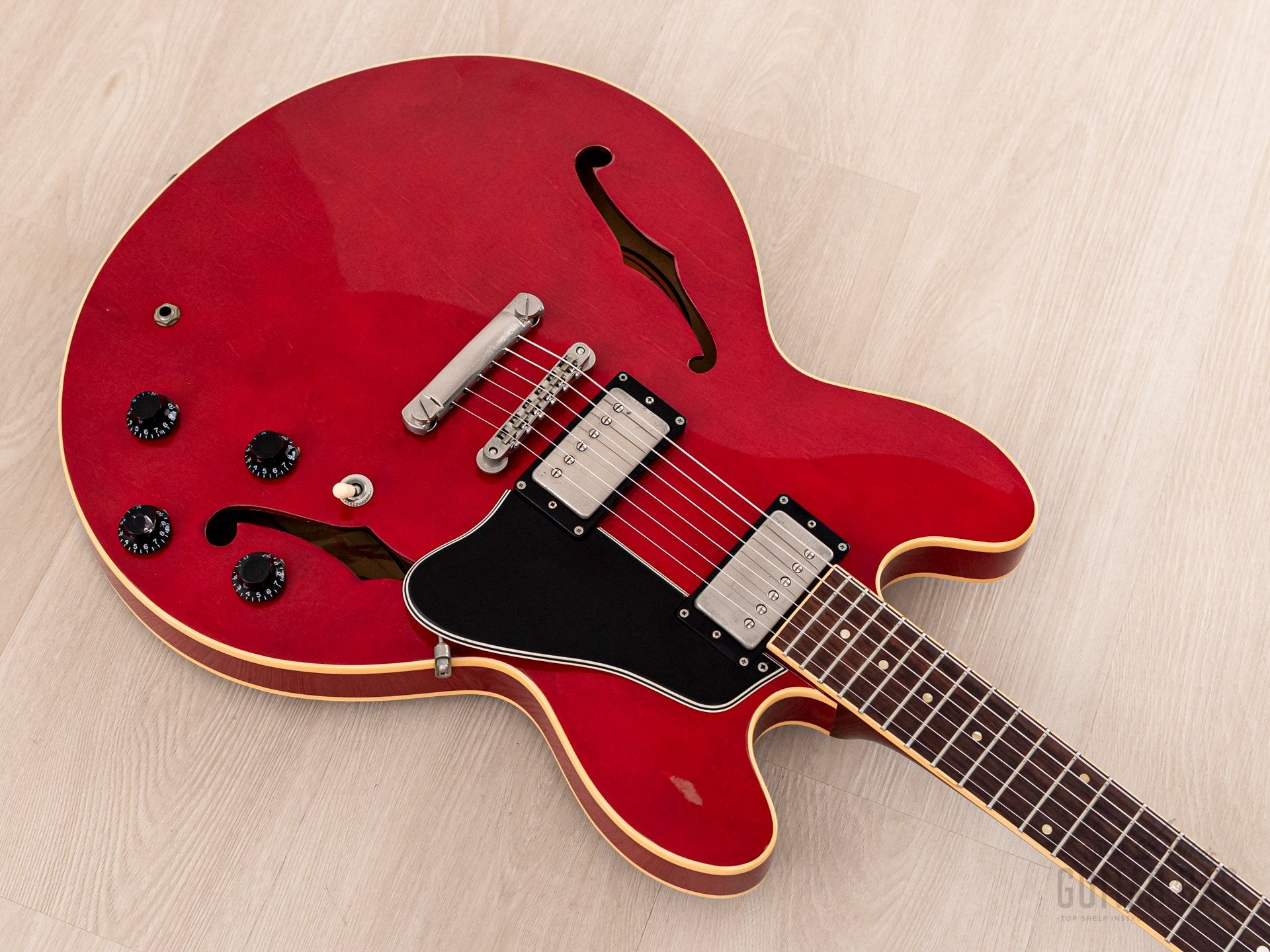 1997 Orville ES-335 Gibson-Licensed Semi-Hollow Guitar Cherry, Japan T