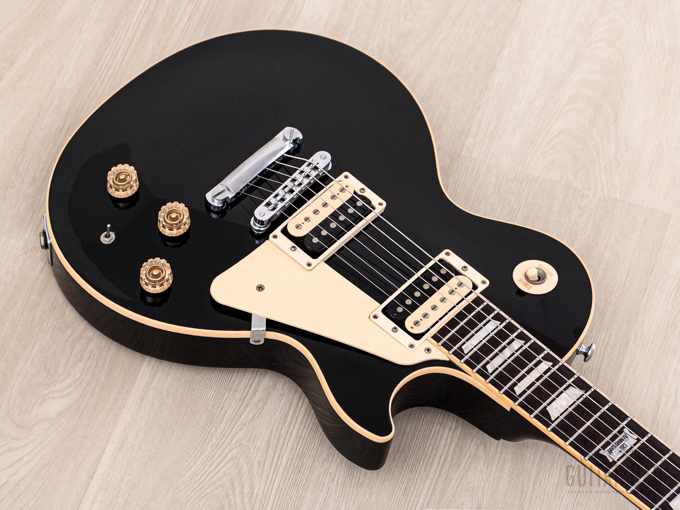 2014 Gibson Les Paul Classic Ebony, 57 Classic PAFs, Coil Taps & Turbo Boost w/ Case & Hangtags