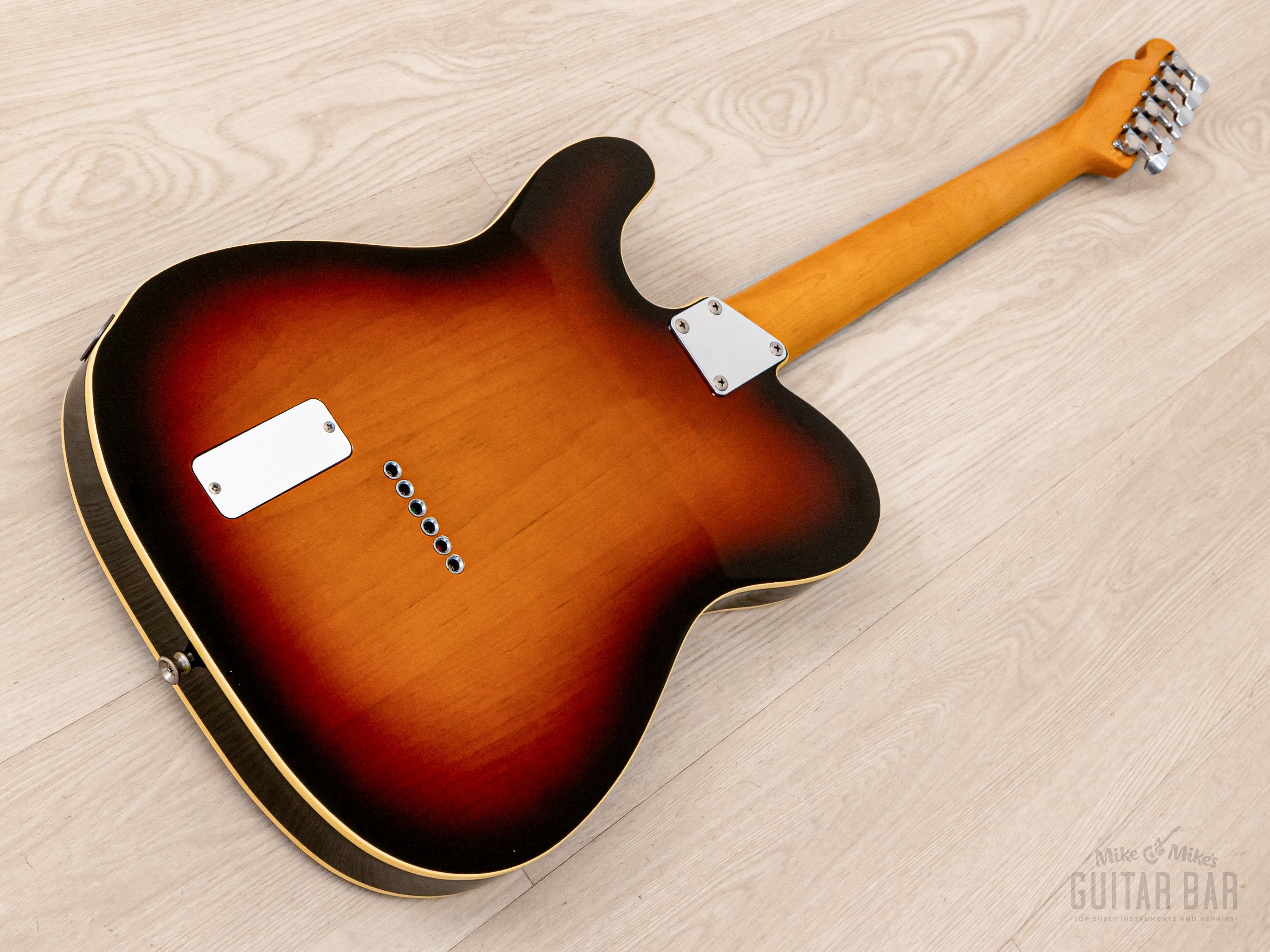 1993 Fender Order Made Roy Buchanan Bluesmaster Telecaster Custom Sunburst w/ EMG, Japan MIJ Fujigen