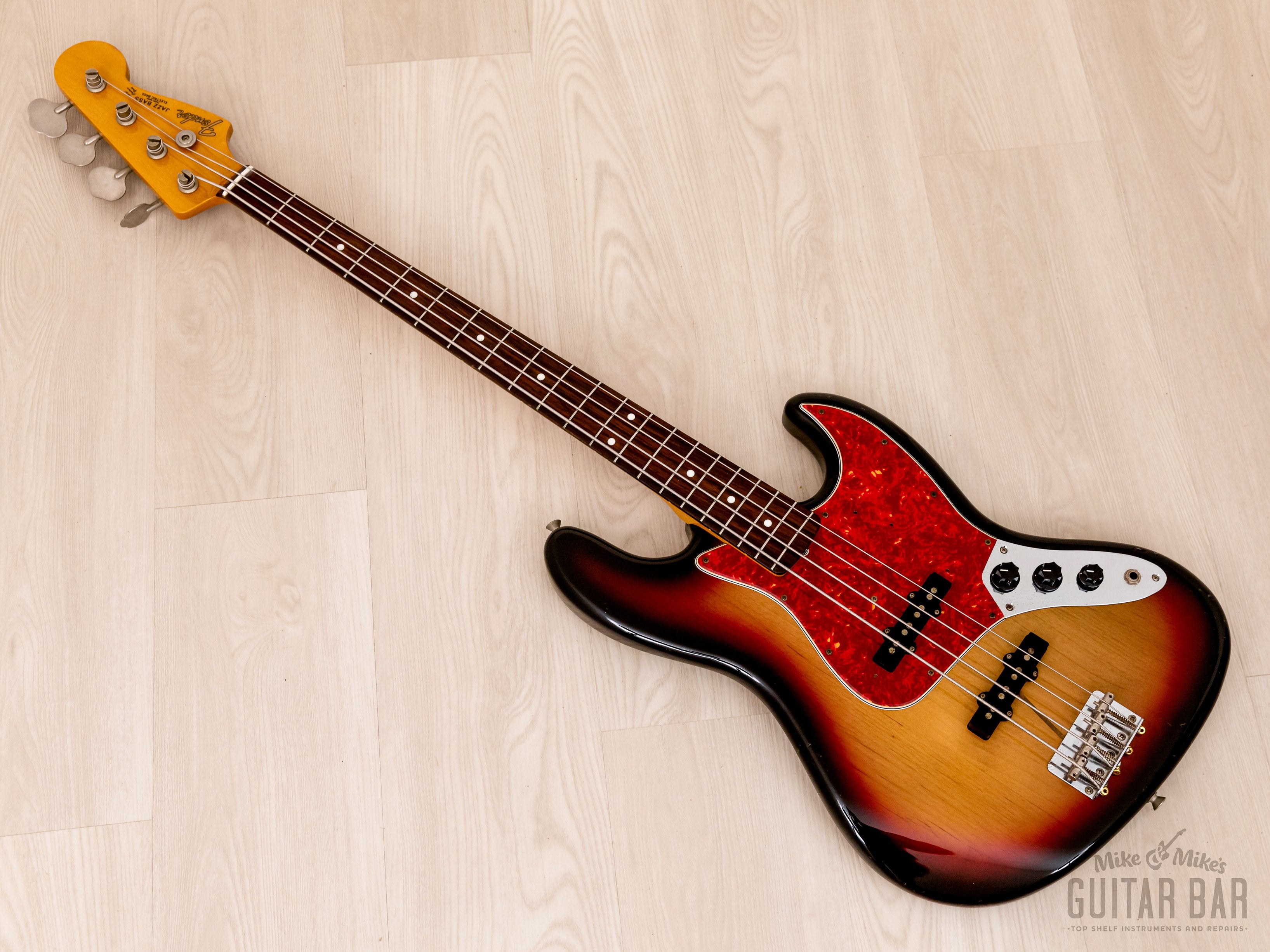 2000 Fender Jazz Bass '62 Vintage Reissue JB62-58 Sunburst, Japan CIJ