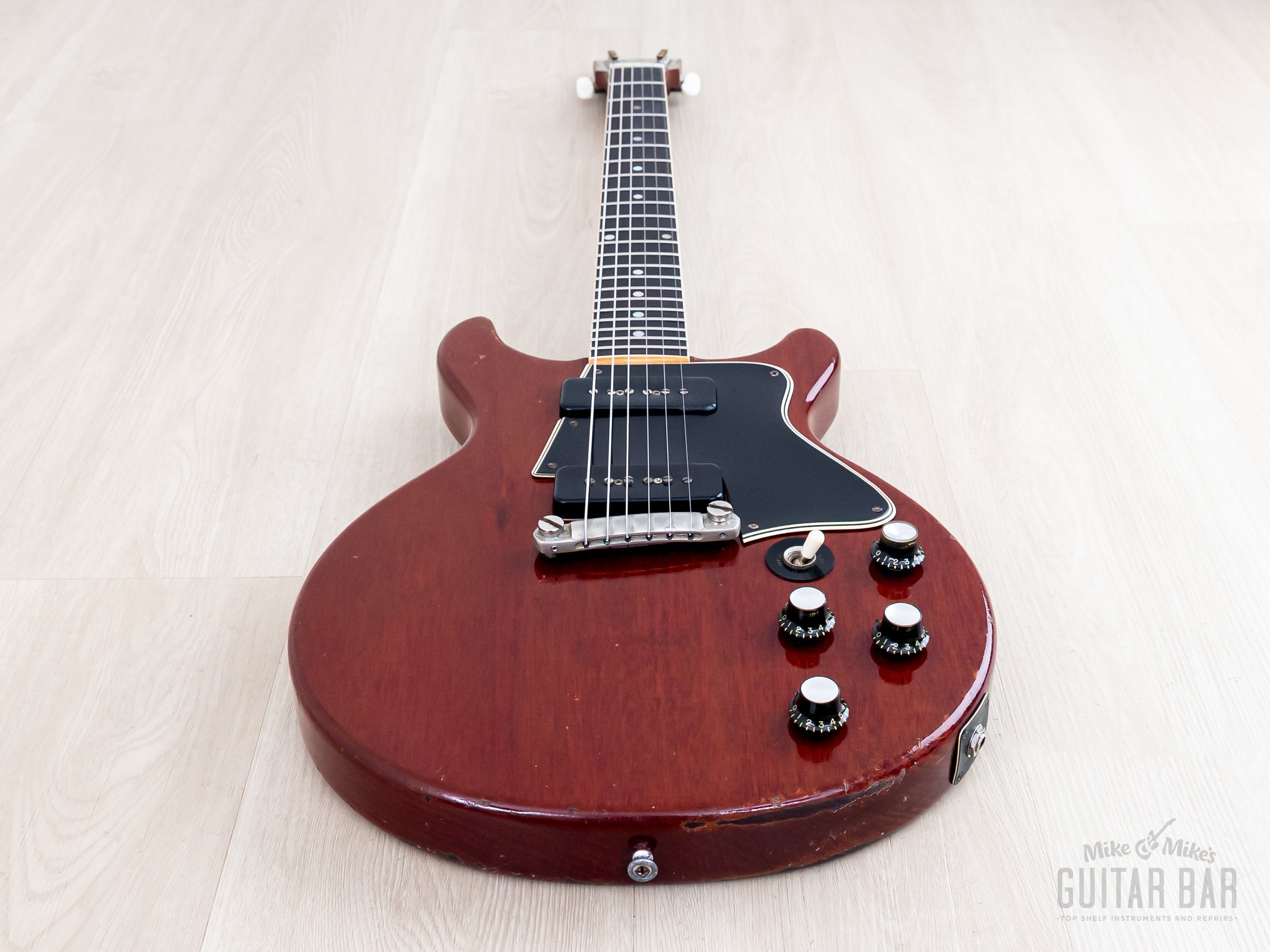 1960 Gibson Les Paul Special Double Cut Vintage Guitar Cherry w/ Case