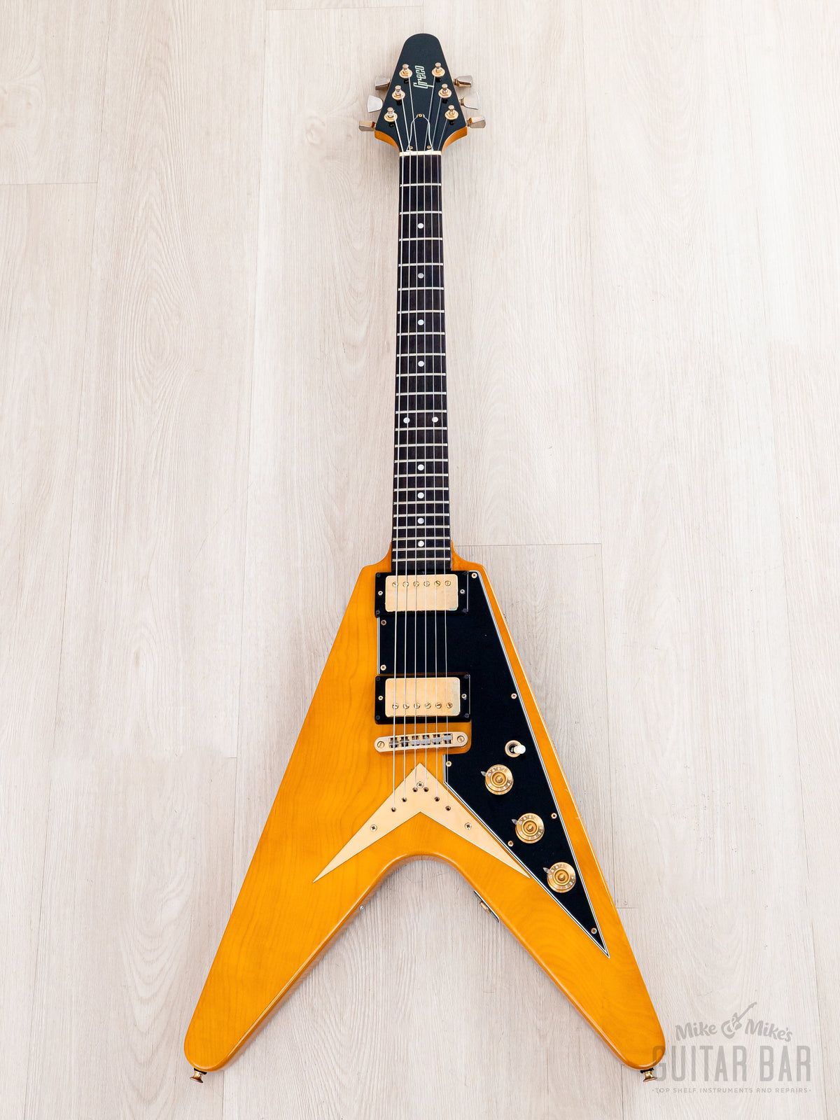1977 Greco FV-900 Flying V, full front view