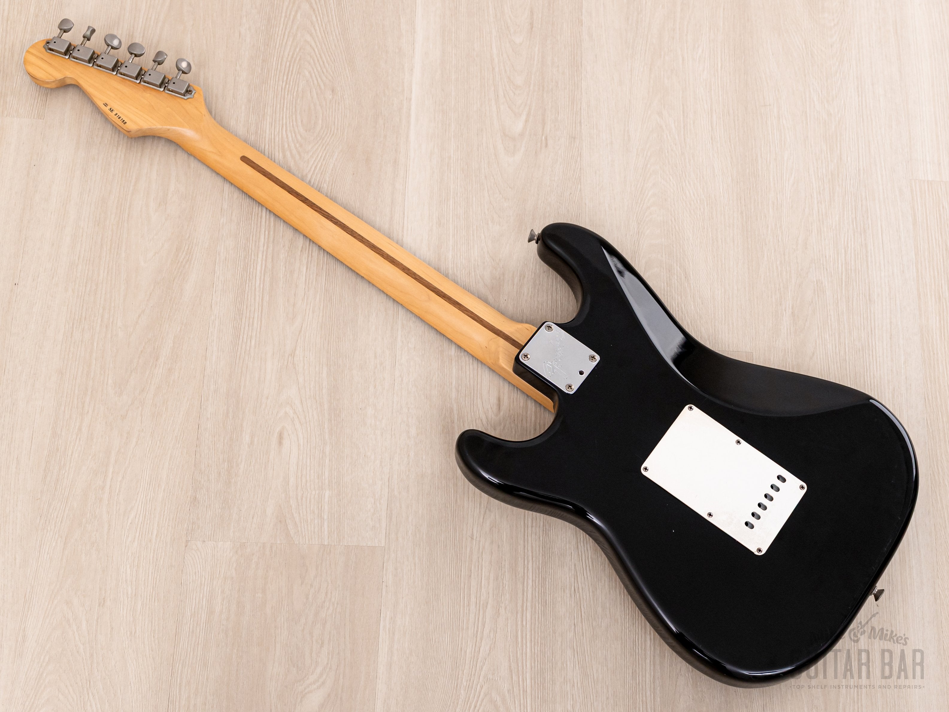 1994 Fender Eric Clapton Artist Series Signature Stratocaster Blackie 100% Original w/ Lace Sensors, TBX & Tweed Case