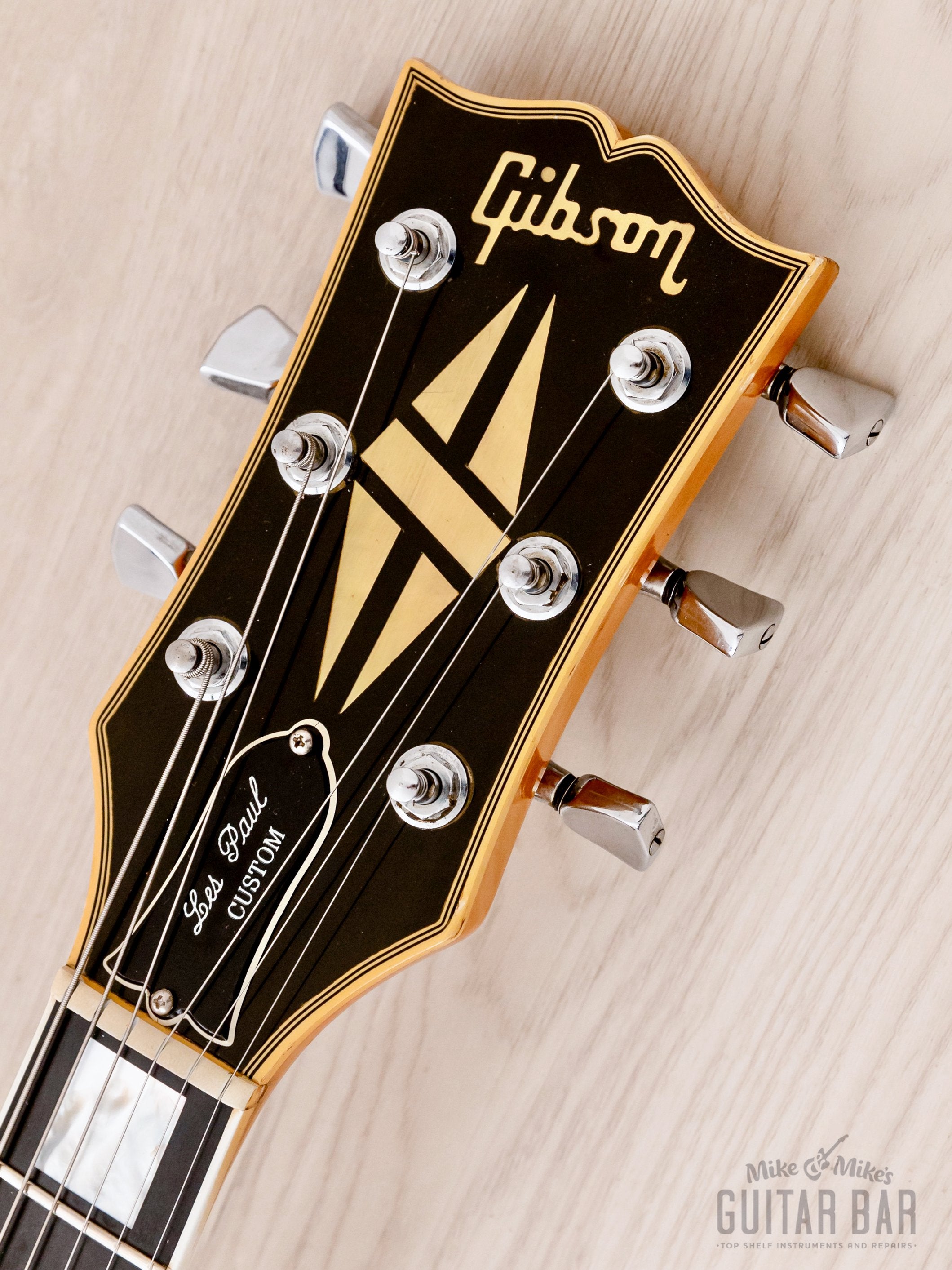 1979 Gibson Les Paul Custom Vintage Guitar Natural w/ Lollar Pickups, Hangtag & Case
