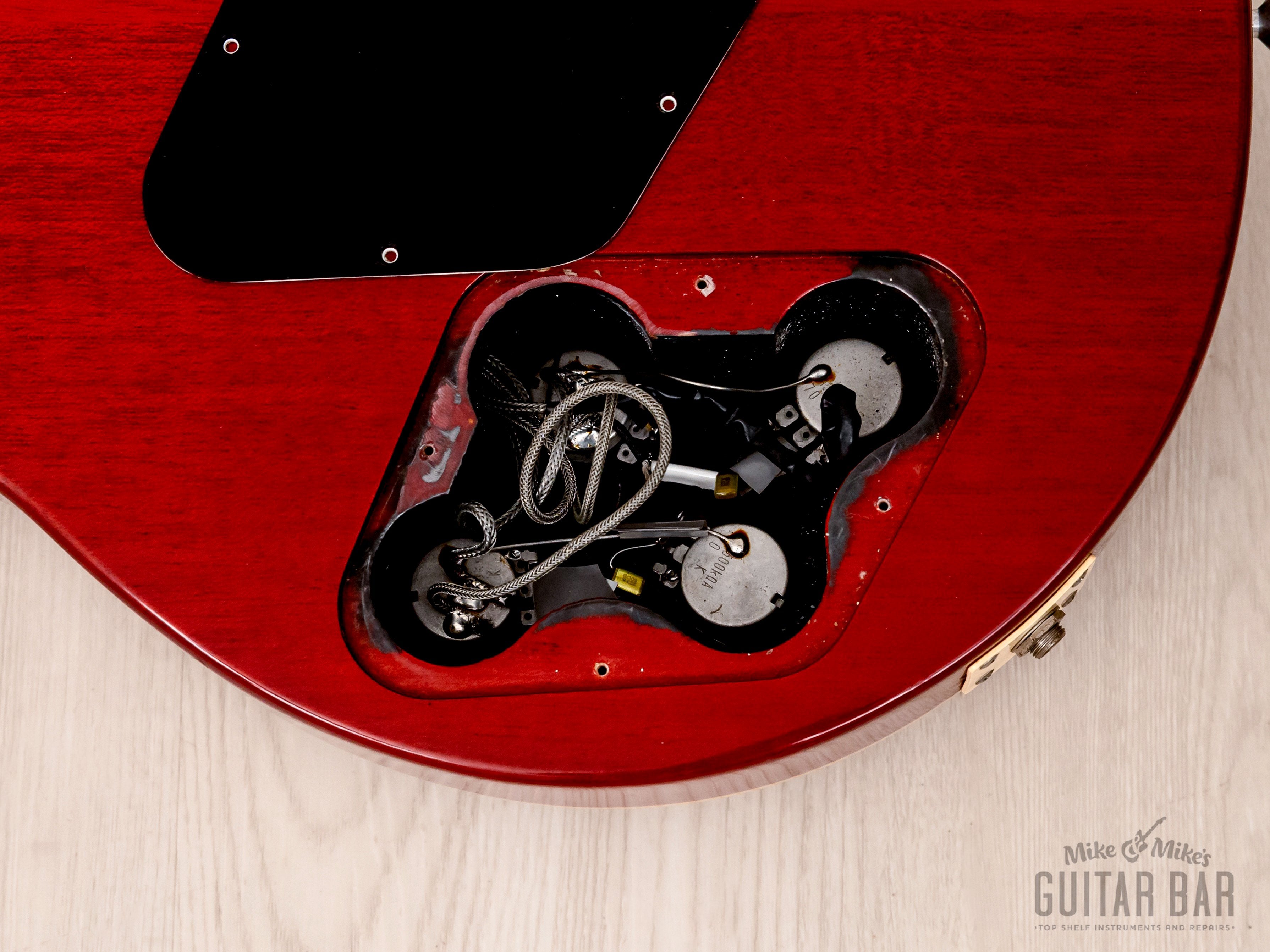 1993 Orville by Gibson Les Paul Standard LPS-59R Cherry Sunburst Flame Top Burst w/ 57 Classic PAFs, Japan Fujigen