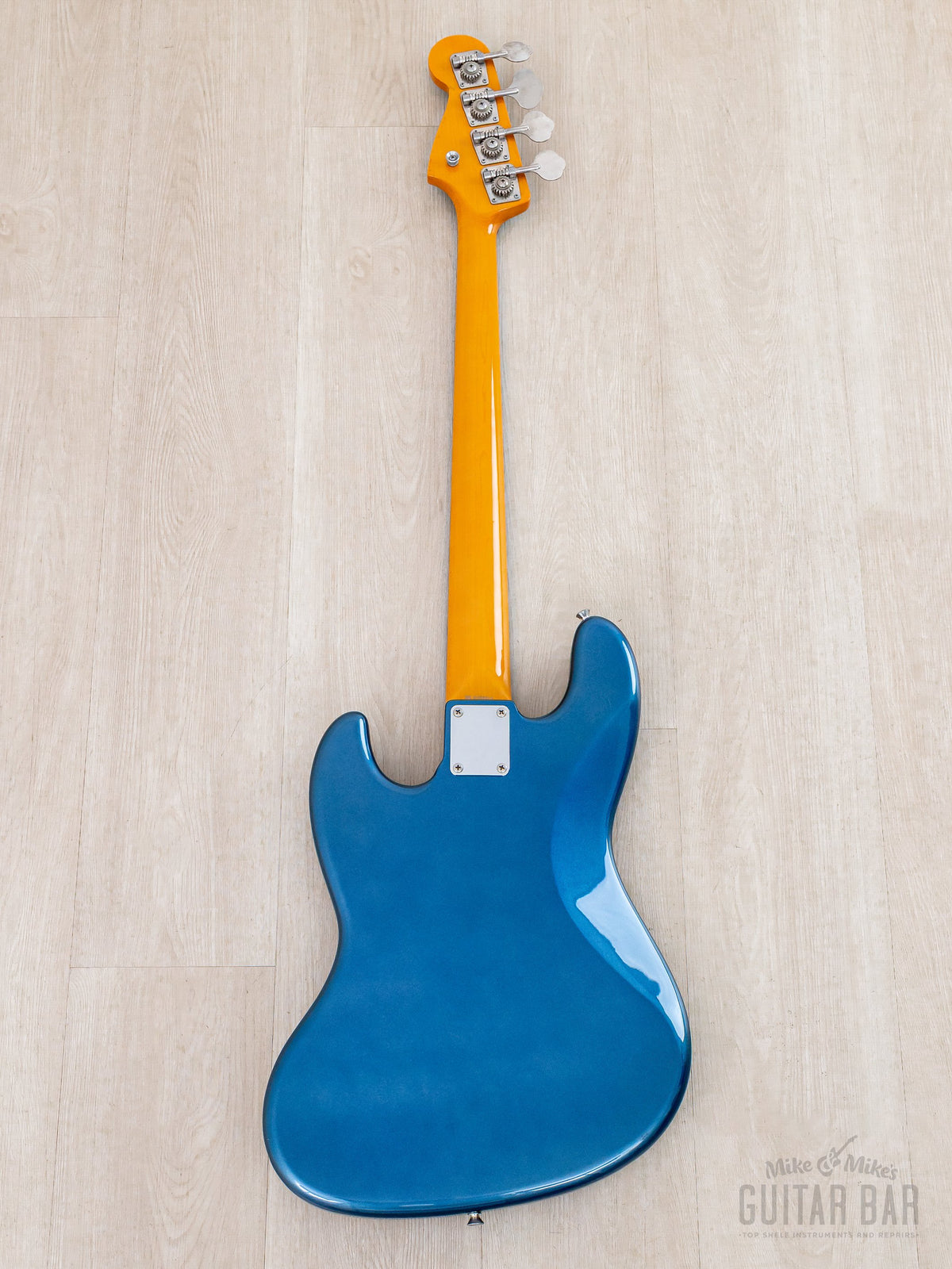 2005 Fender '62 Jazz Bass JB62 Lake Placid Blue, full back