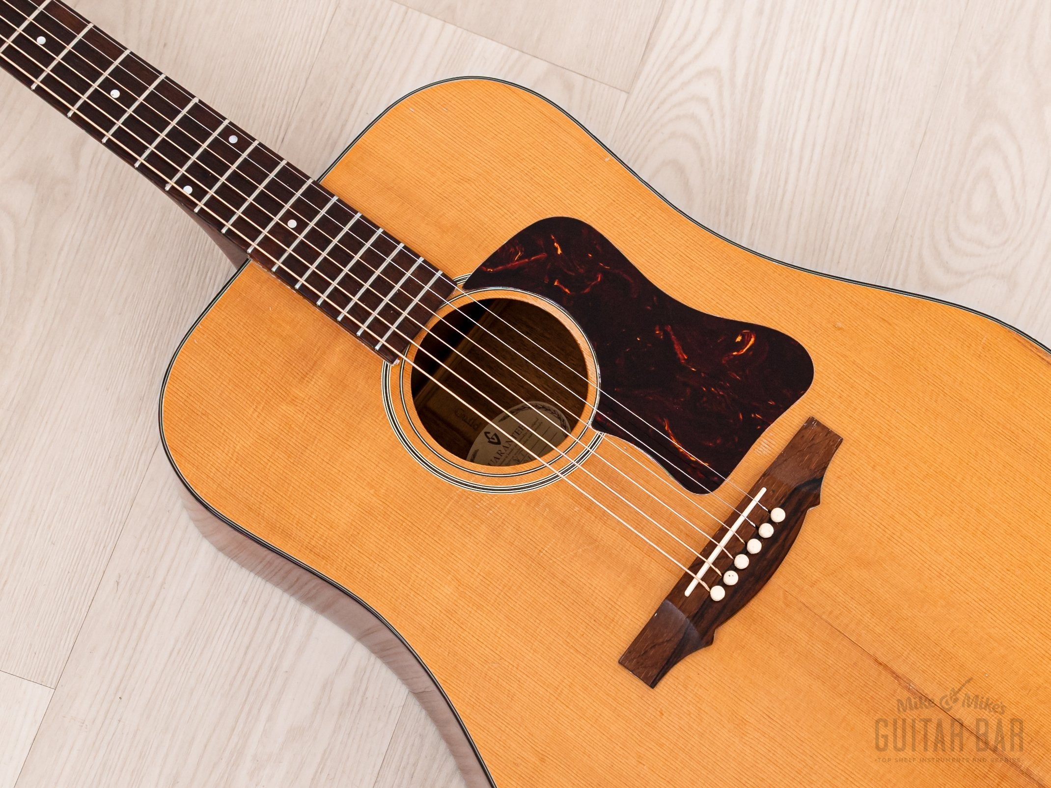 1969 Guild D-35 NT Vintage Dreadnought Acoustic Guitar w/ Case & Hangtag, Hoboken
