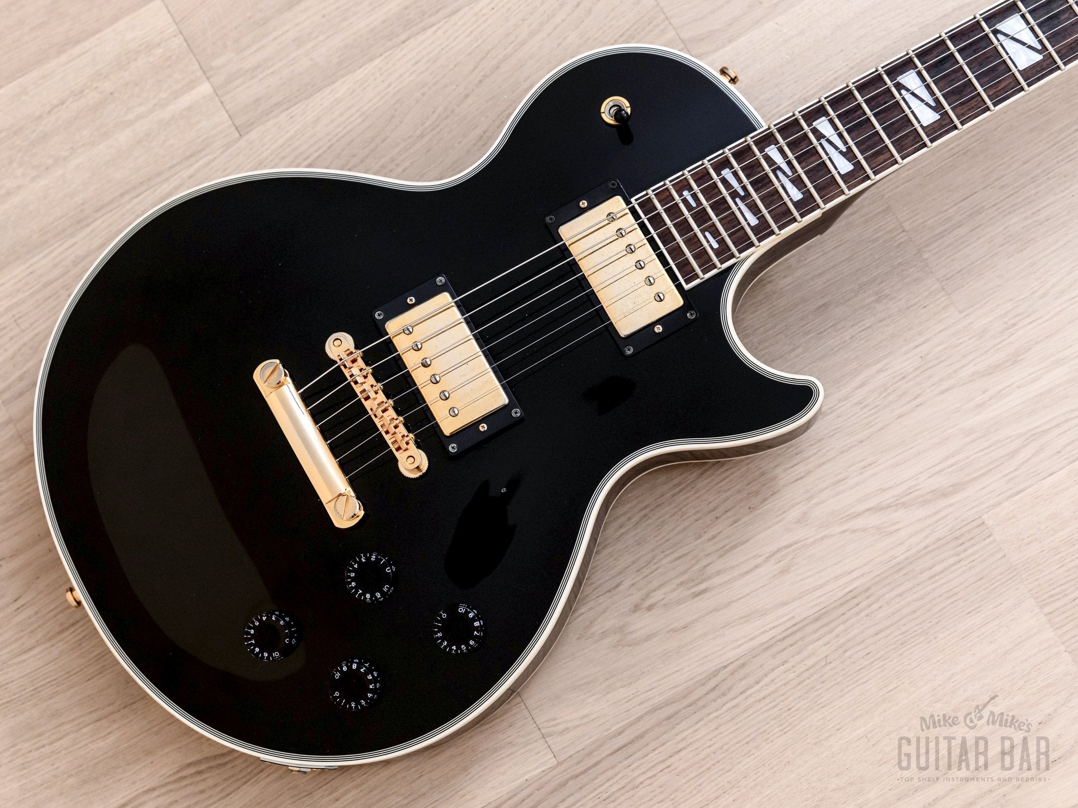 2003 FGN History Dignity ZLC-90 Black Beauty Custom Electric Guitar Ebony, Japan Fujigen