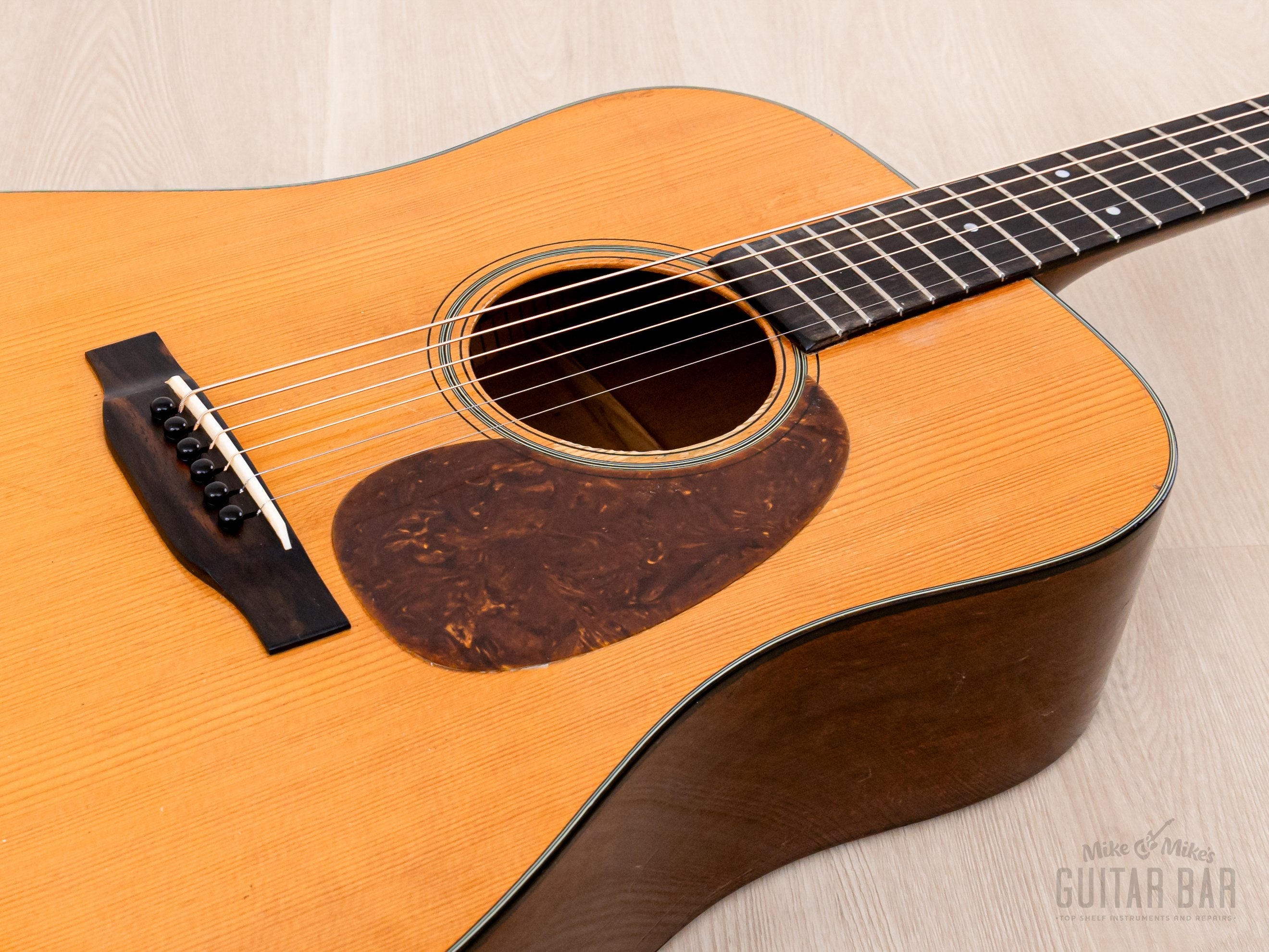 1945 Martin D-18 Vintage Dreadnought Acoustic Guitar, Wartime Features w/ Adirondack Spruce Top, Case
