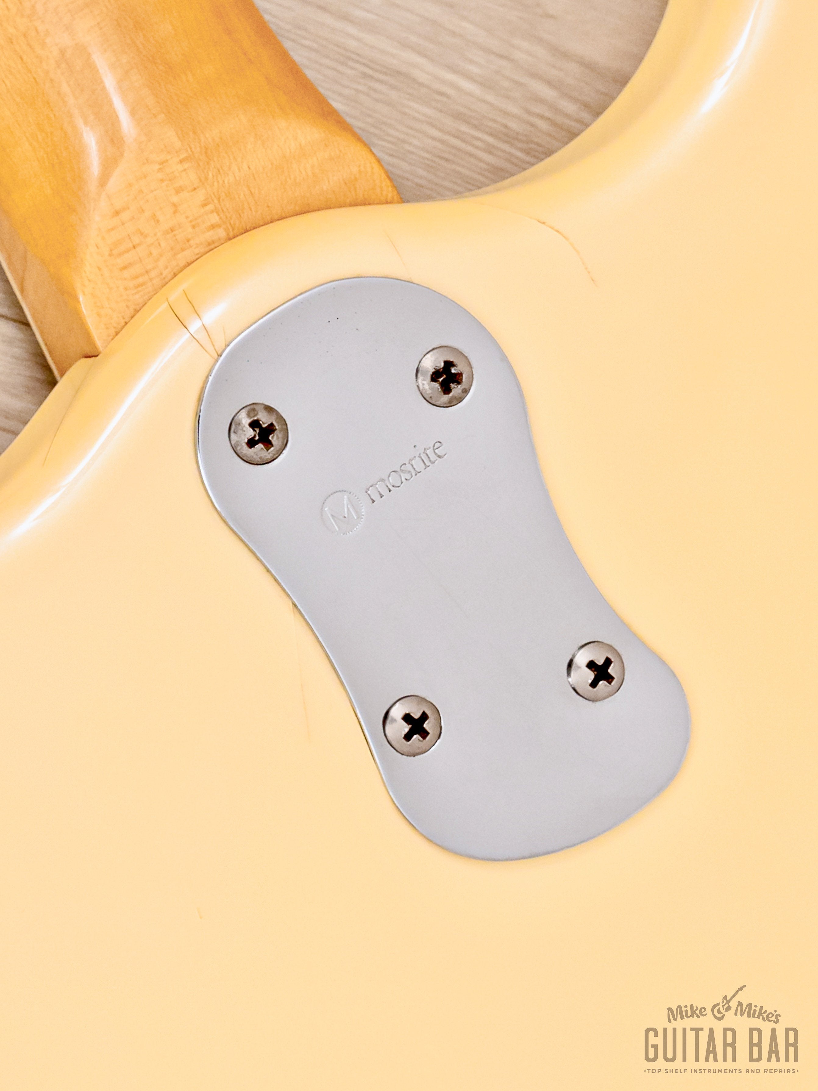 2000s Mosrite Ventures Model Super Custom '65 Pearl White w/ Curtis Novak Pickups & Vibramute, Japan Kurokumo