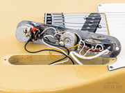 1988 Fender American Standard Telecaster Vintage White, control cavity wiring