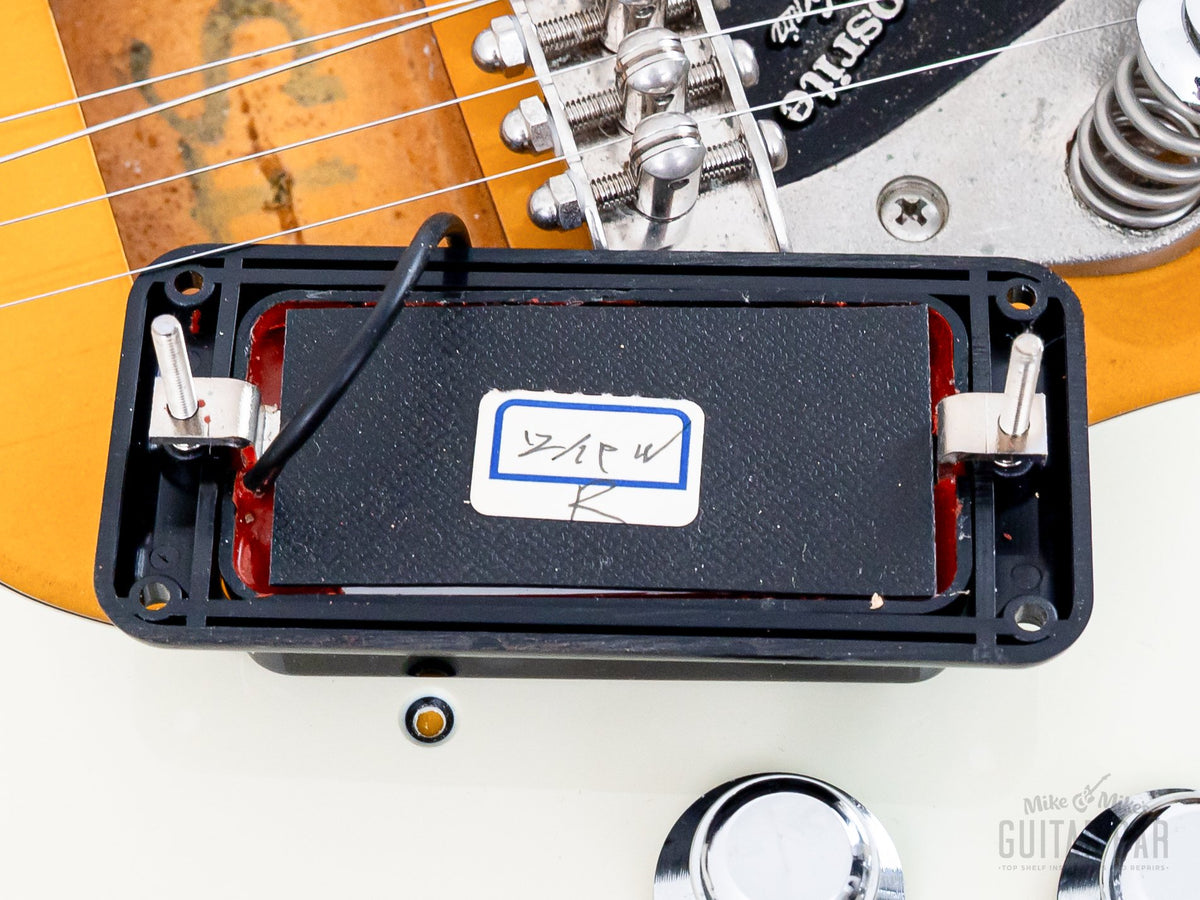 Mosrite Super Custom '65 bridge pickup with cover removed