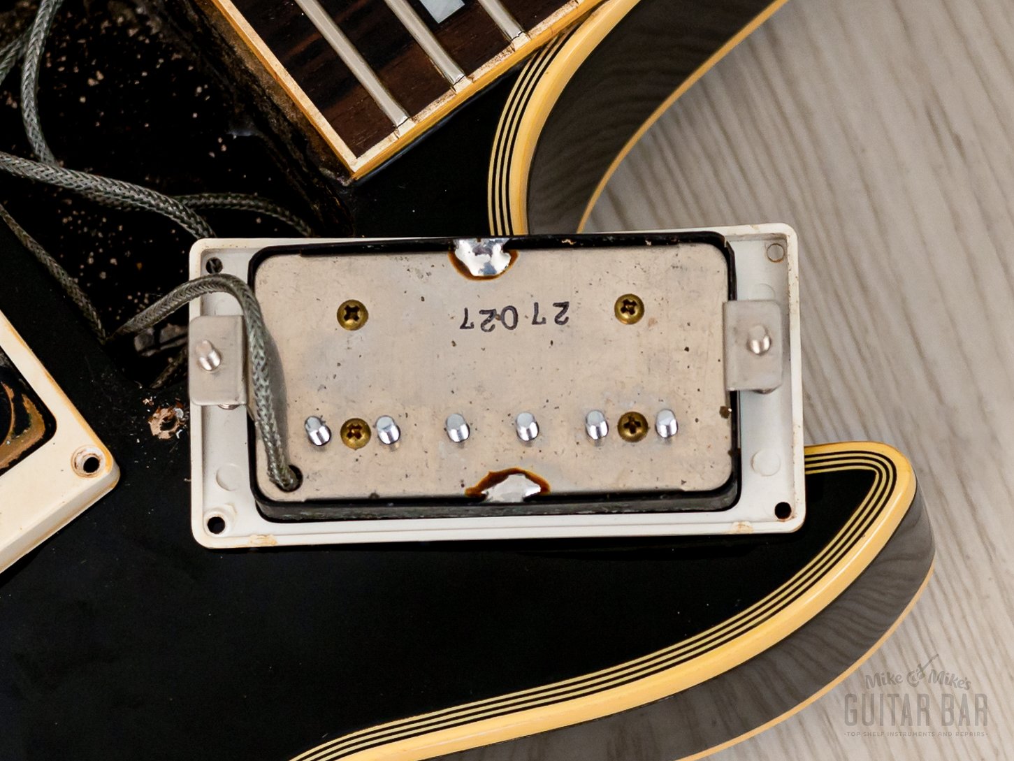 1977 Greco EG800PB Vintage 3 Pickup Custom Black Beauty Frampton Phenix, Japan Fujigen