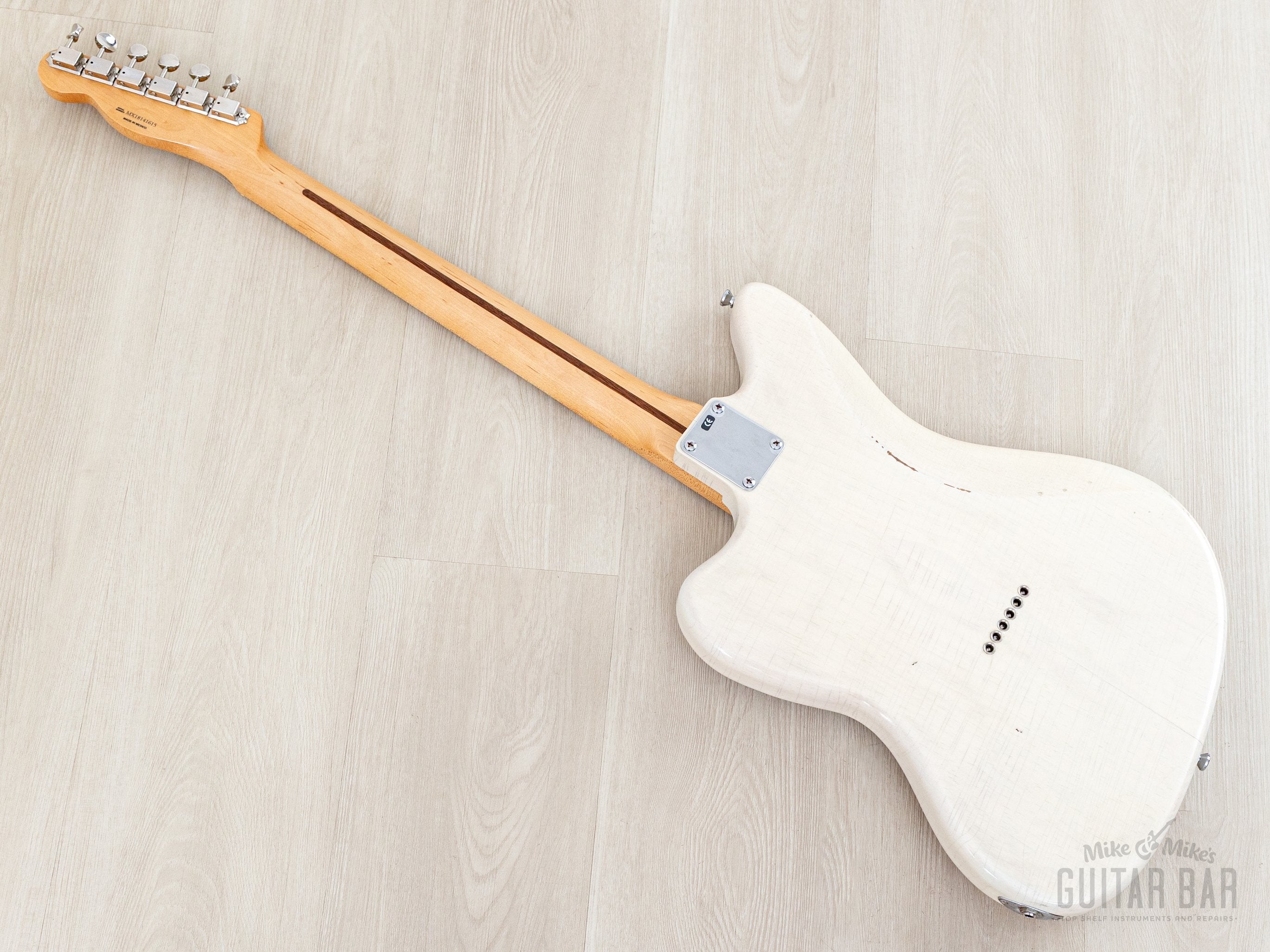 2018 Fender + MJT Telemaster Partscaster Blonde Lacquer Relic, Lightwe