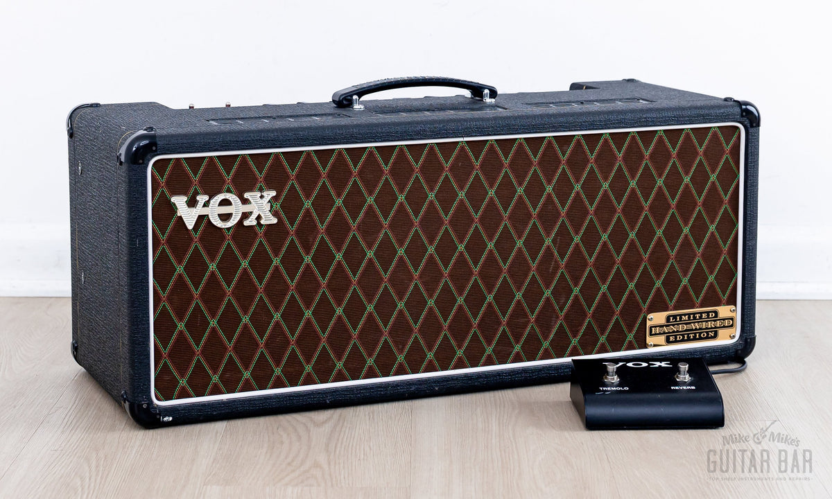 2003 Vox AC30HWH hand-wired head with footswitch