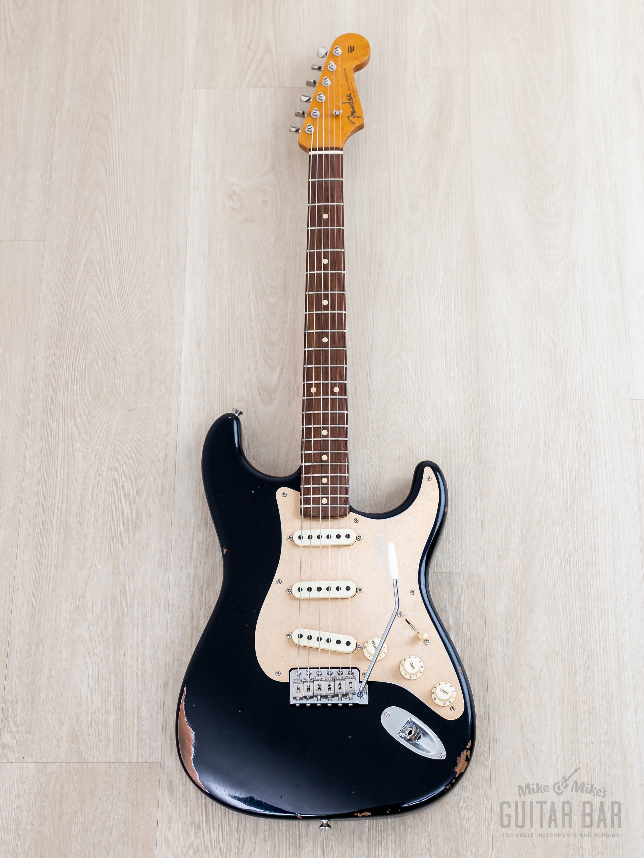 Fender Mexico 60’s Stratocaster brack Fender Custom Shop 1960 Stratocaster Roasted Relic Aged Black w/ Fat '