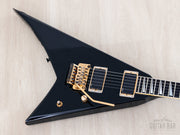 1991 Grover Jackson Dan Spitz Rhoads V reverse angled front view