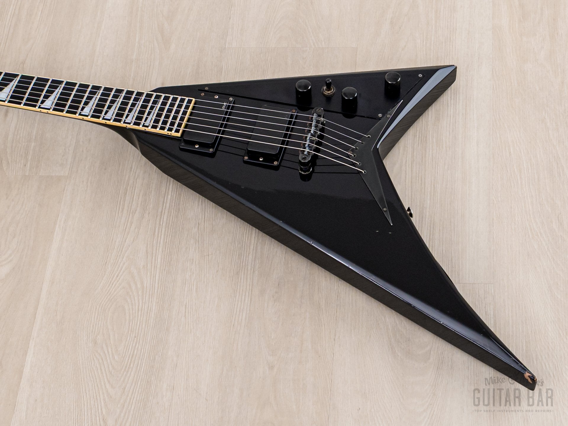 2006 Jackson Stars Randy Rhoads RR-J2BE Flying V Black w