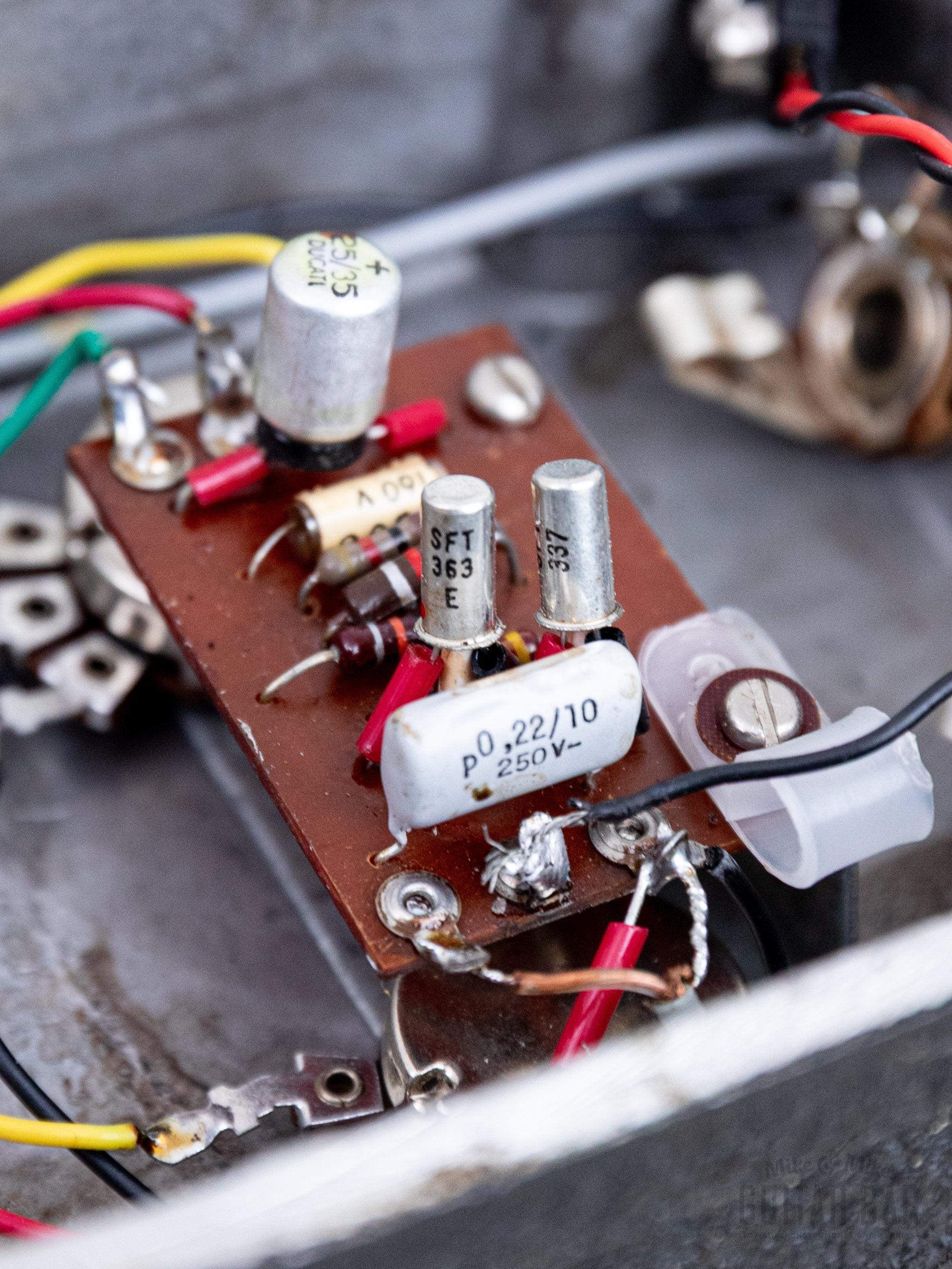 1968 Vox Tone Bender V828 Germanium Fuzz Vintage Guitar Effects Pedal