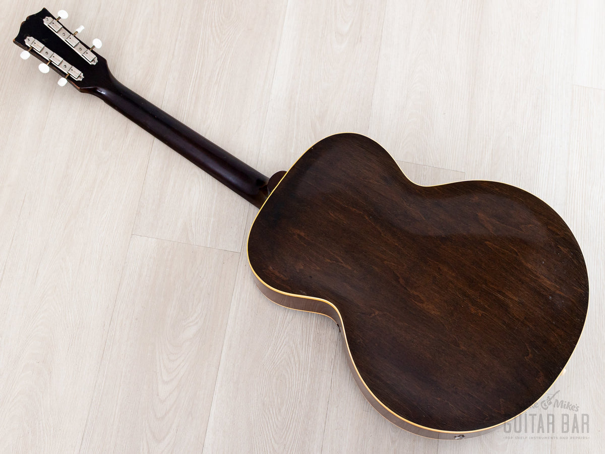 1956 Gibson ES-125 Sunburst - back angle