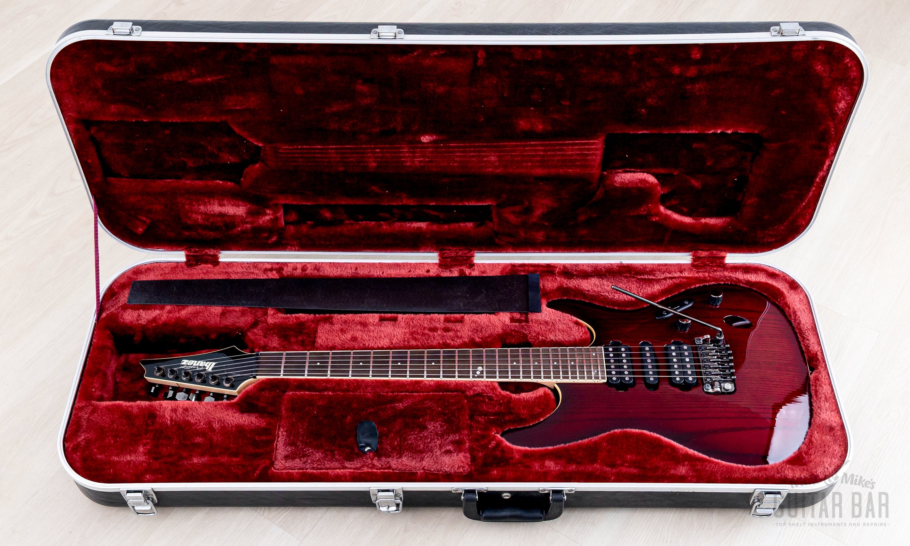 ギター Ibanez SV5470A-CW 2010 Ibanez Prestige SV5470A HSH Crimson Wine w/ Case