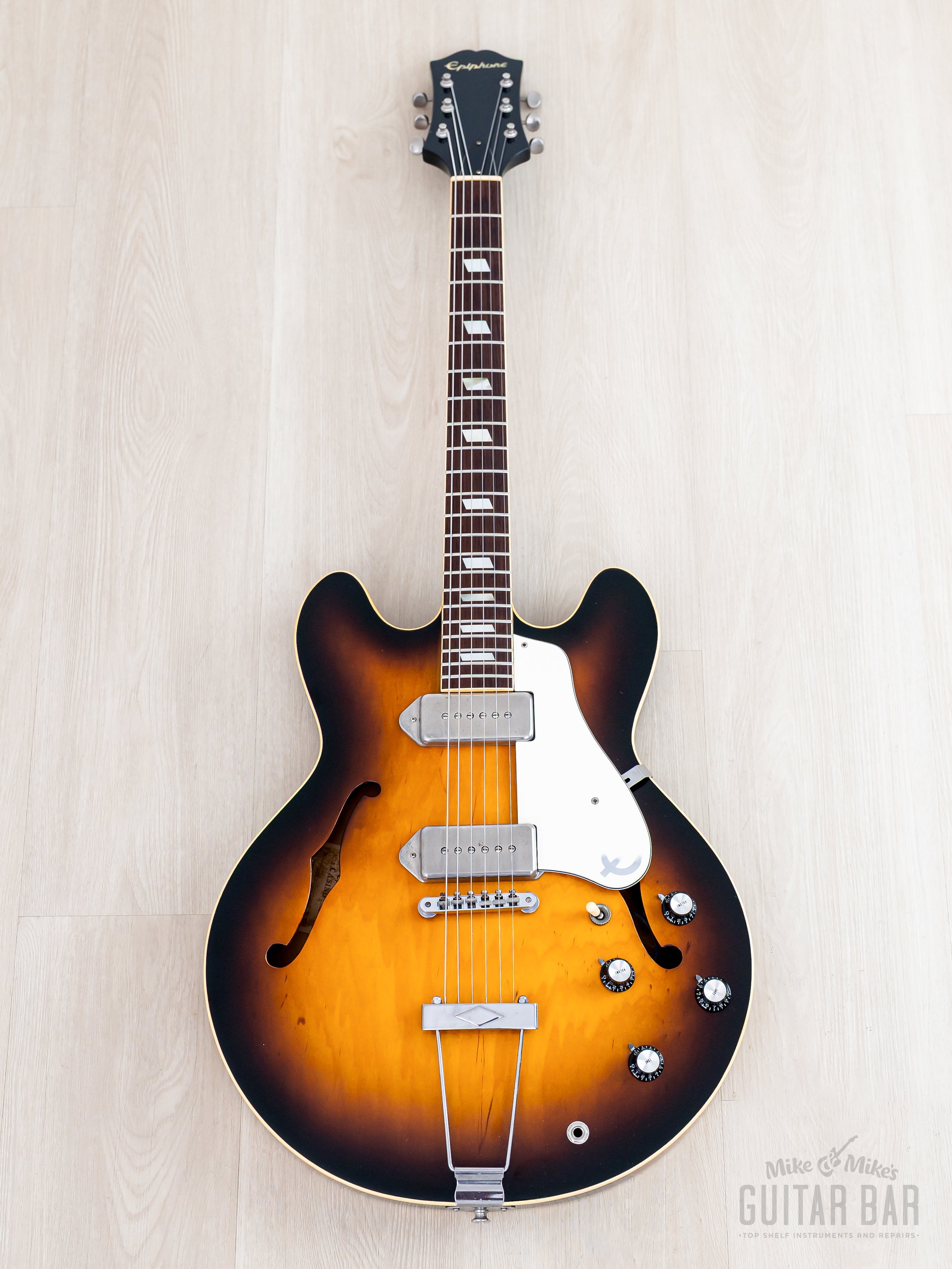 1984 Epiphone Casino Vintage Guitar Sunburst Short Headstock '62-Spec,