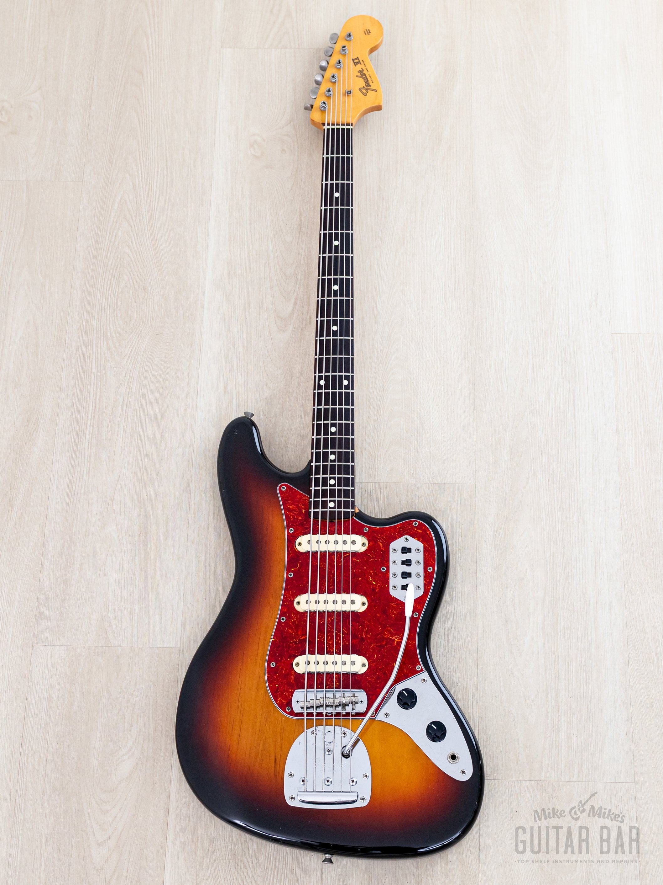 1992 Fender Custom Edition Bass VI Sunburst, 100% Original, Japan MIJ