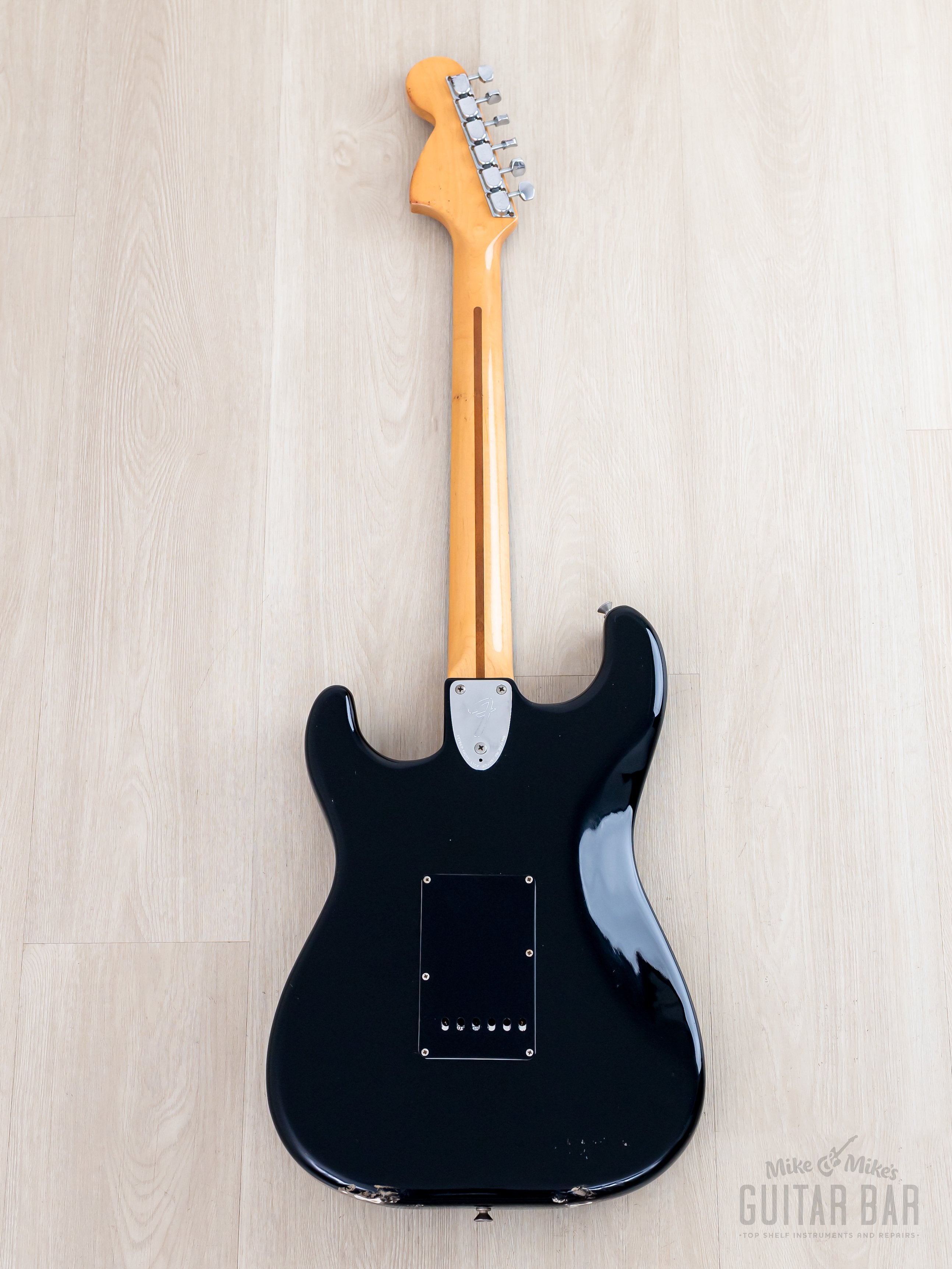 1979 Fender Stratocaster Vintage Electric Guitar Black, 100% Original