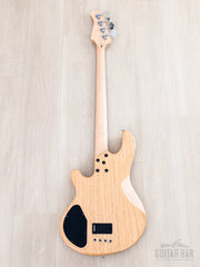 Full back of Lakland 44-01, ash body and maple neck