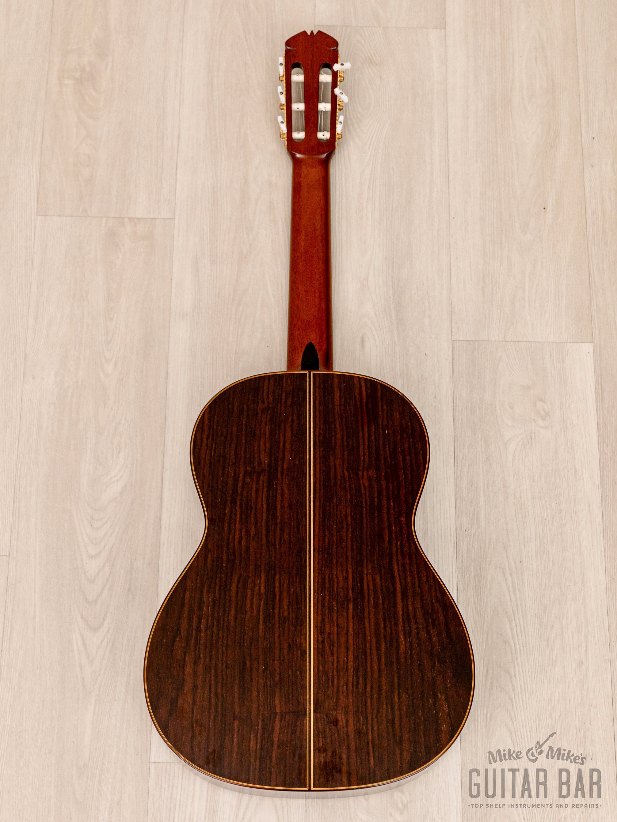 1976 Teruaki Nakade Model C15 Vintage Classical Guitar, Spruce & Brazilian Rosewood w/ Case