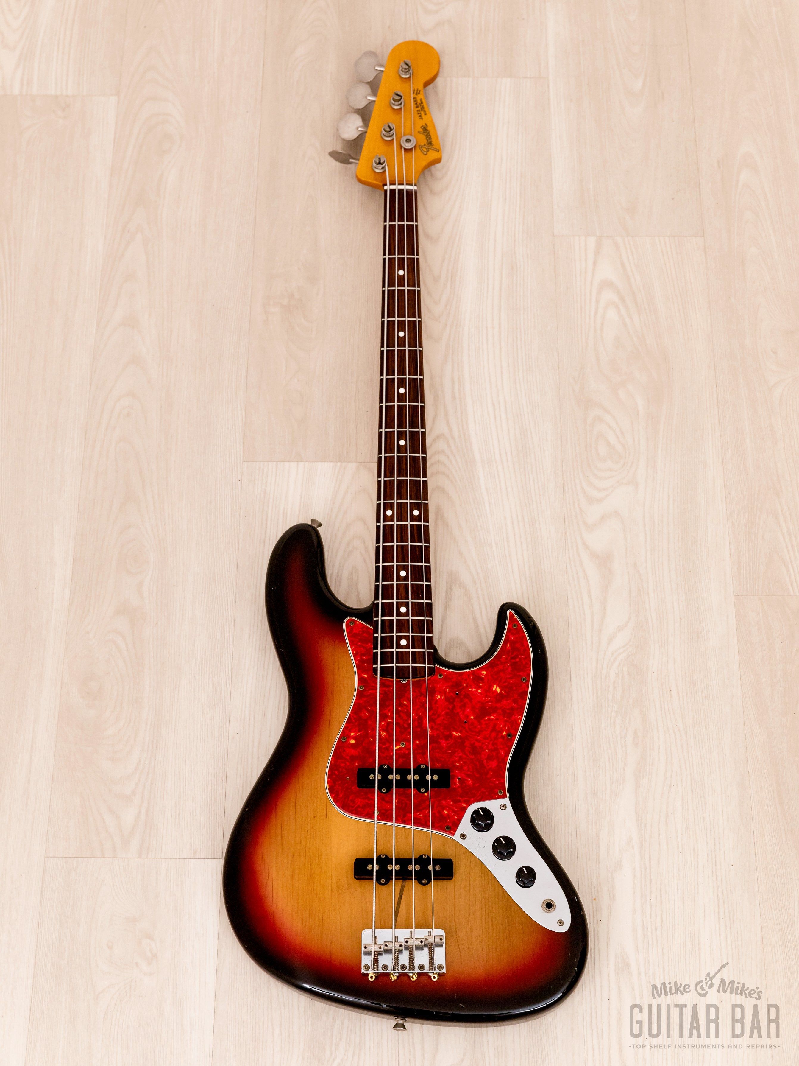 2000 Fender Jazz Bass '62 Vintage Reissue JB62-58 Sunburst, Japan CIJ
