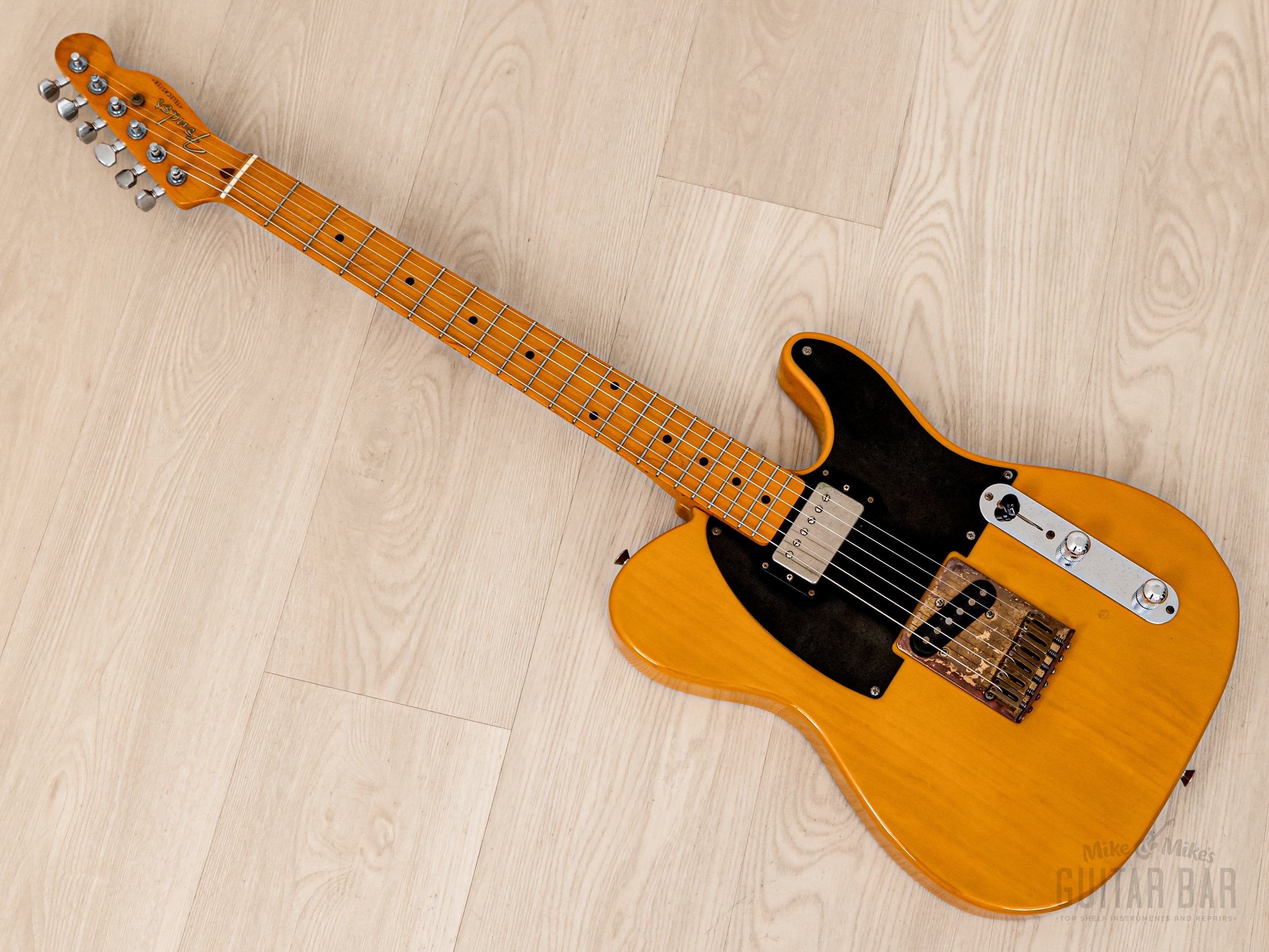 1990 Fender '52 Telecaster TL52-65SPL Keith Richards Micawber, Japan MIJ Fujigen