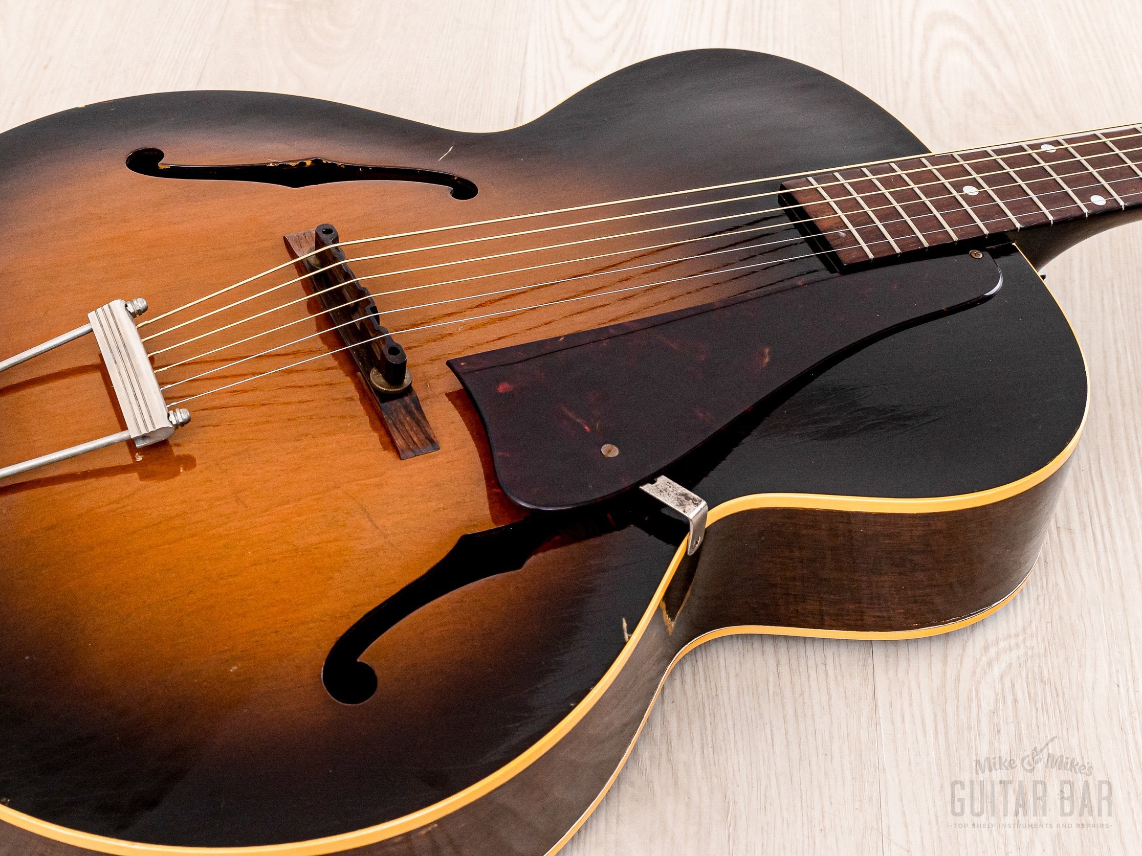 1954 Gibson L-48 Vintage Archtop Acoustic Guitar w/ K&K Pickup, Case