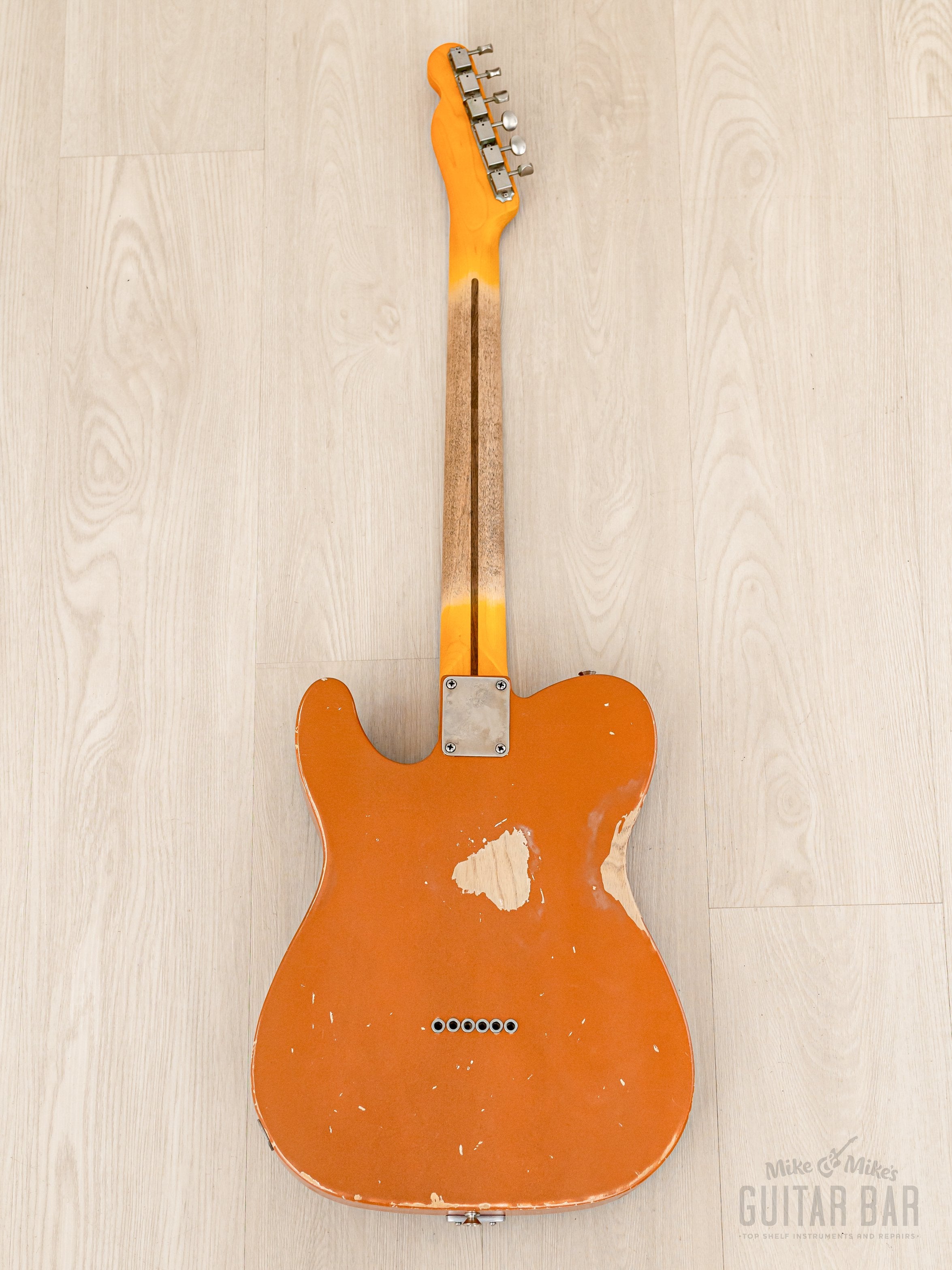 Telecaster Partscaster MJT Relic Copper Lacquer w/ Fender Licensed Nec