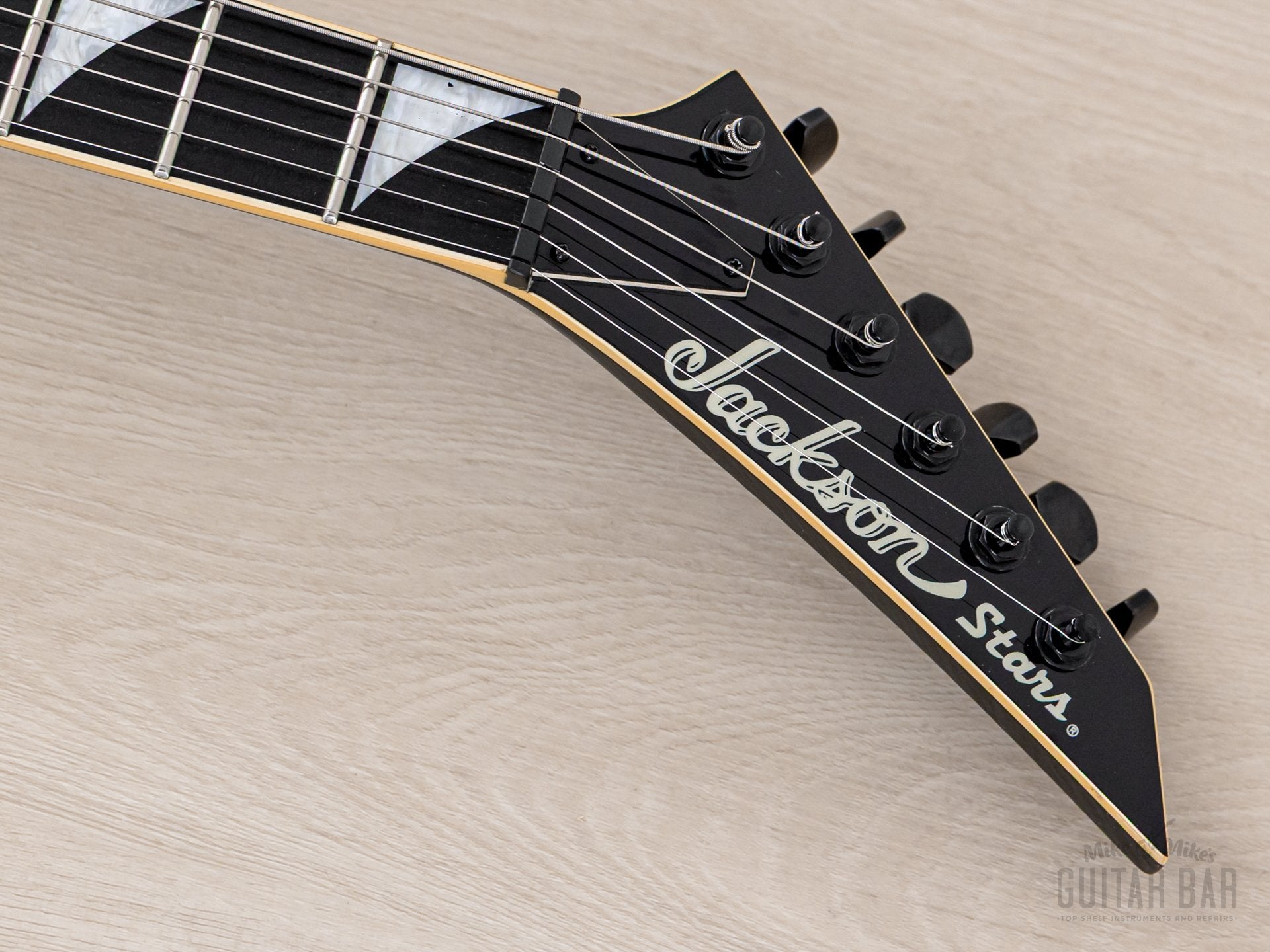 2006 Jackson Stars Randy Rhoads RR-J2BE Flying V Black w